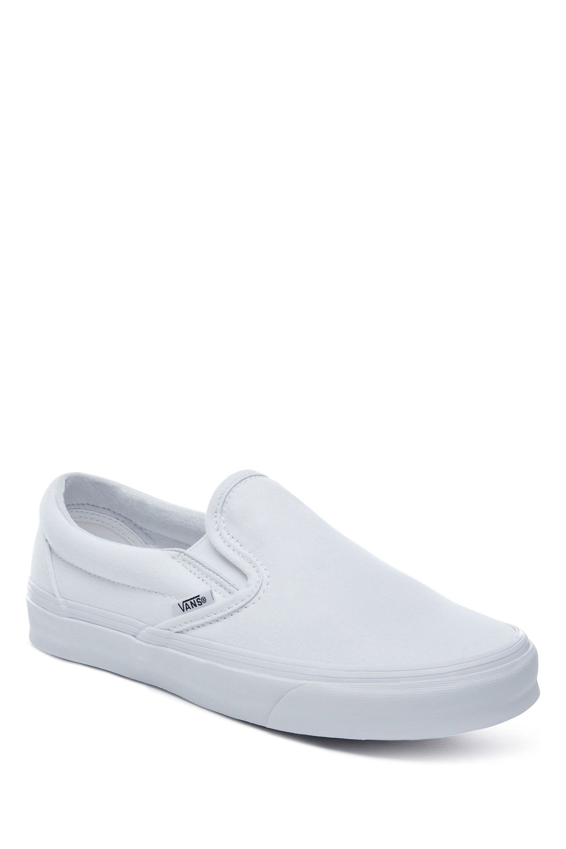 Vans slip on grey womens on sale