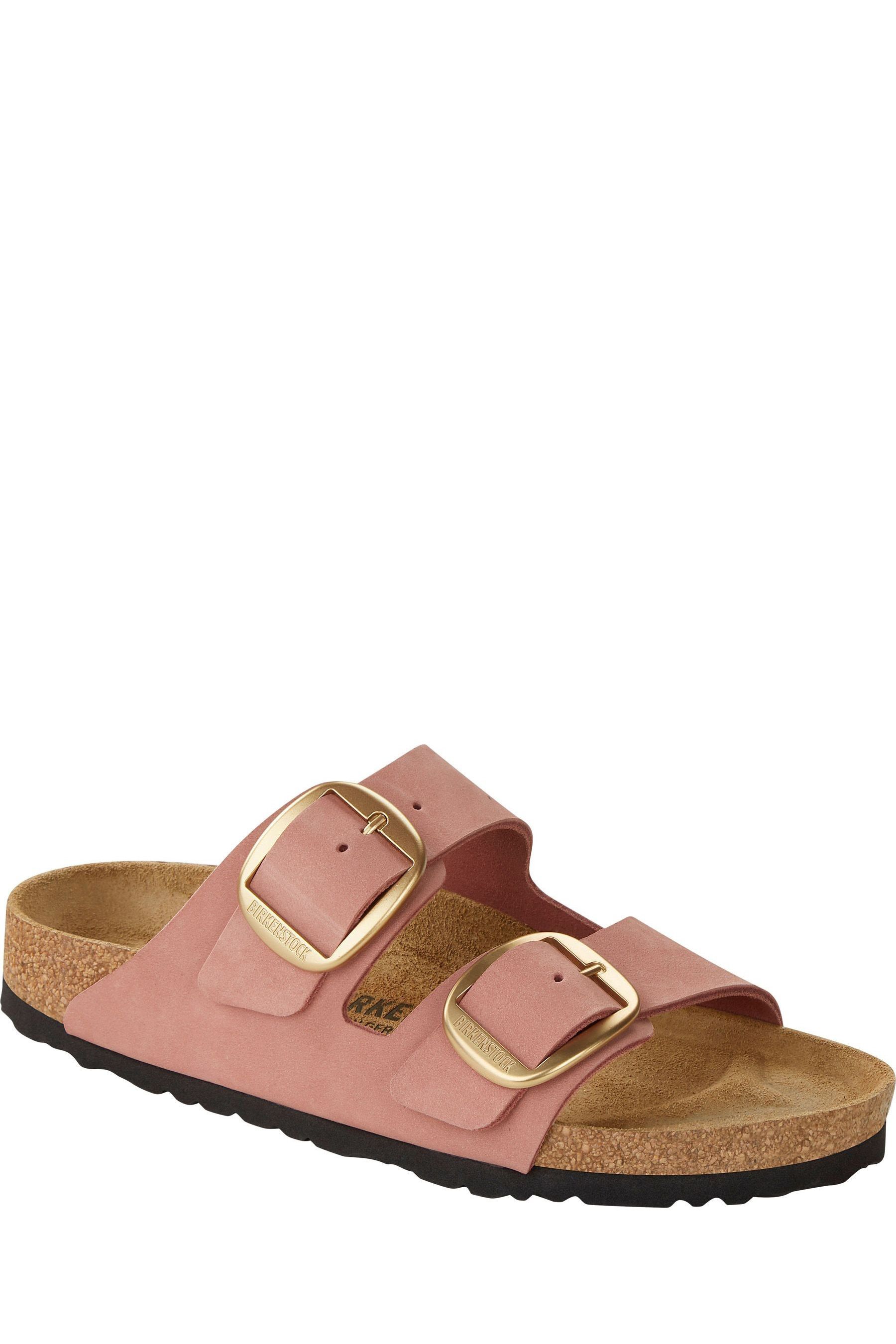 Birkenstock pink shops big buckle