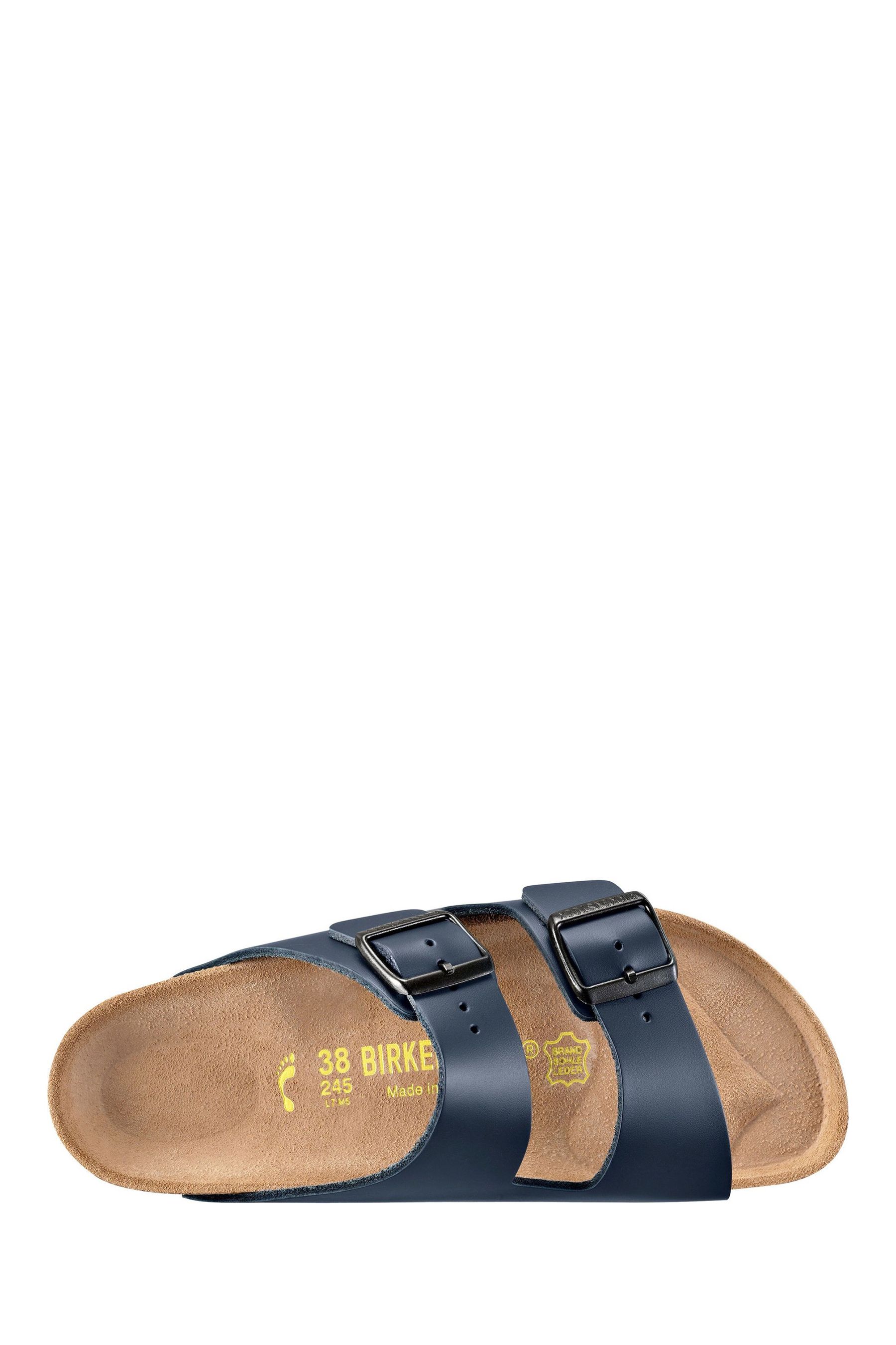 Birkenstock Turquoise Blue Arizona Leather Sandals