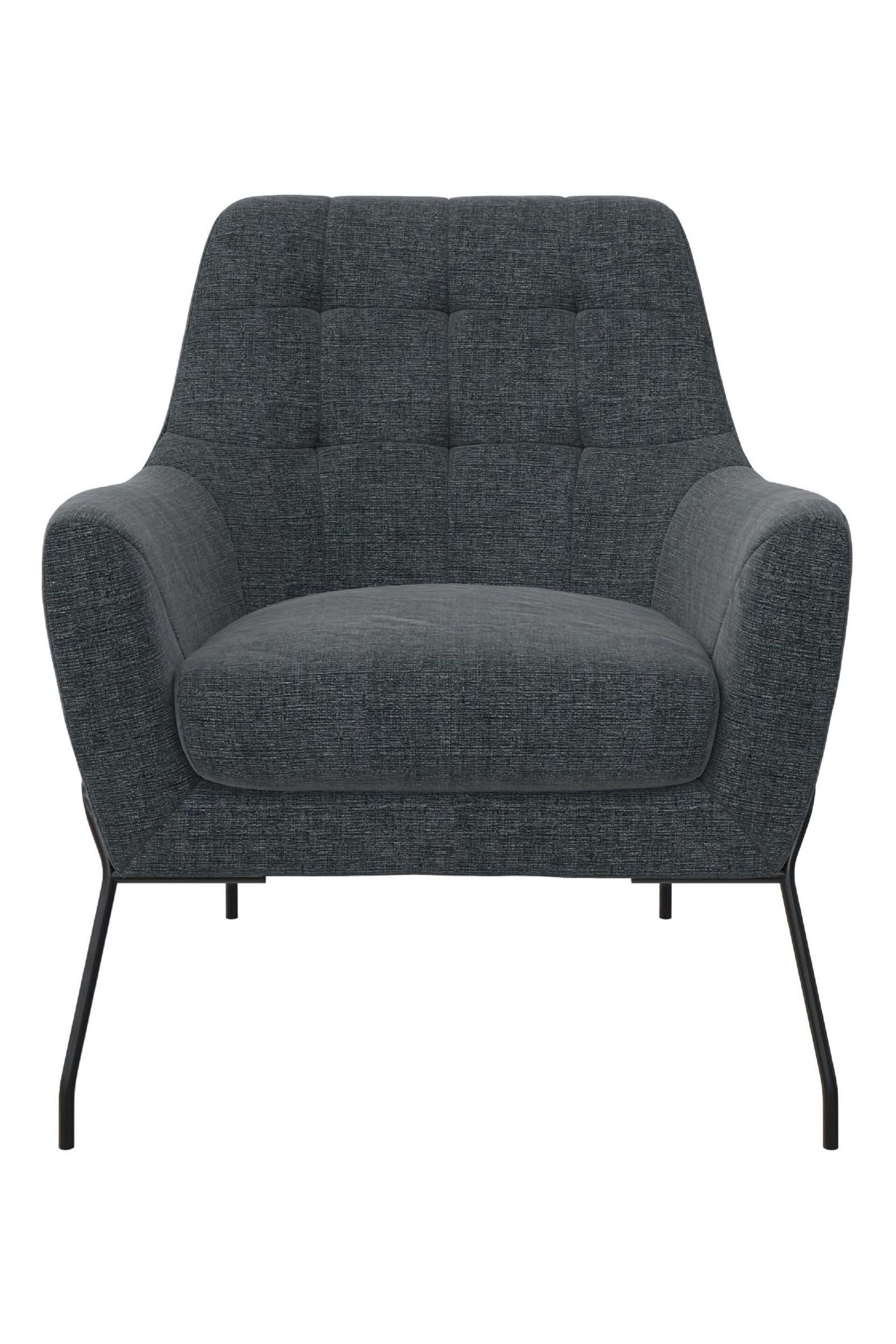 Dorel Home Grey Europe Brayden Accent Upholstered Chair - Image 2 of 4
