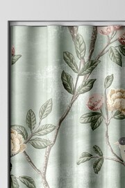 Laura Ashley Smoke Green Eglantine Made To Measure Curtains - Image 2 of 8