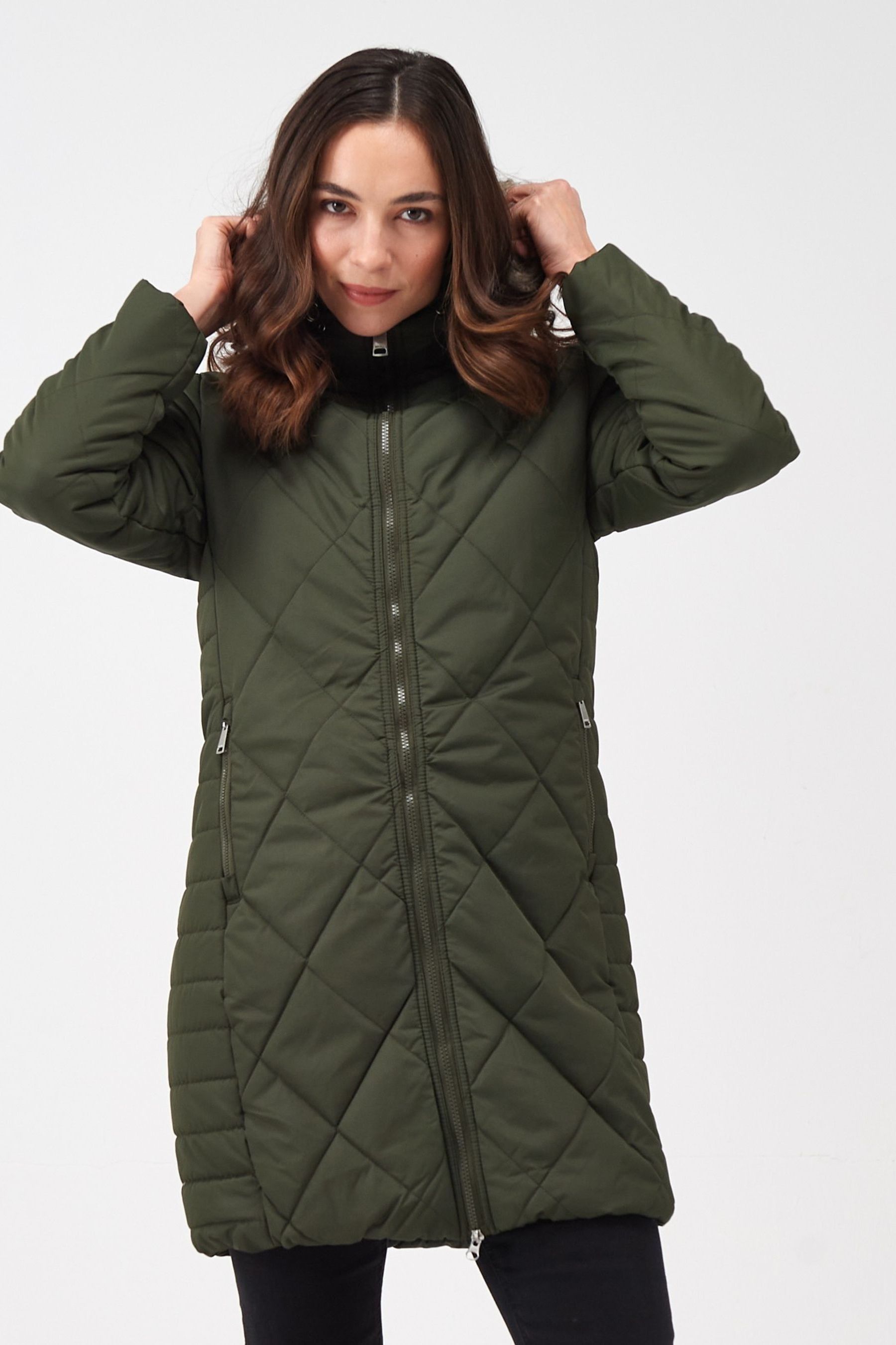 Buy Regatta Green Womens Fritha II Insulated Thermal Parka Jacket from Next Oman