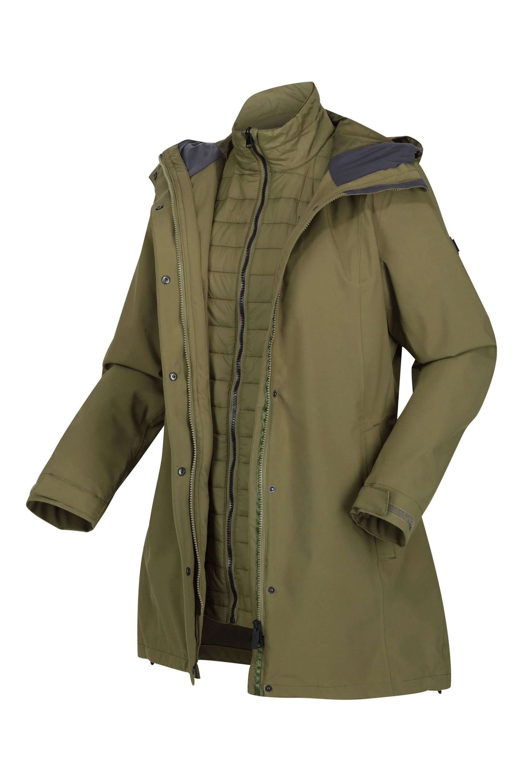 Regatta green ladies coat on sale