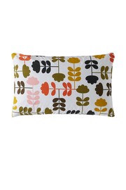 Orla Kiely Red Cut Stem Pillowcases 2 Pack - Image 2 of 3