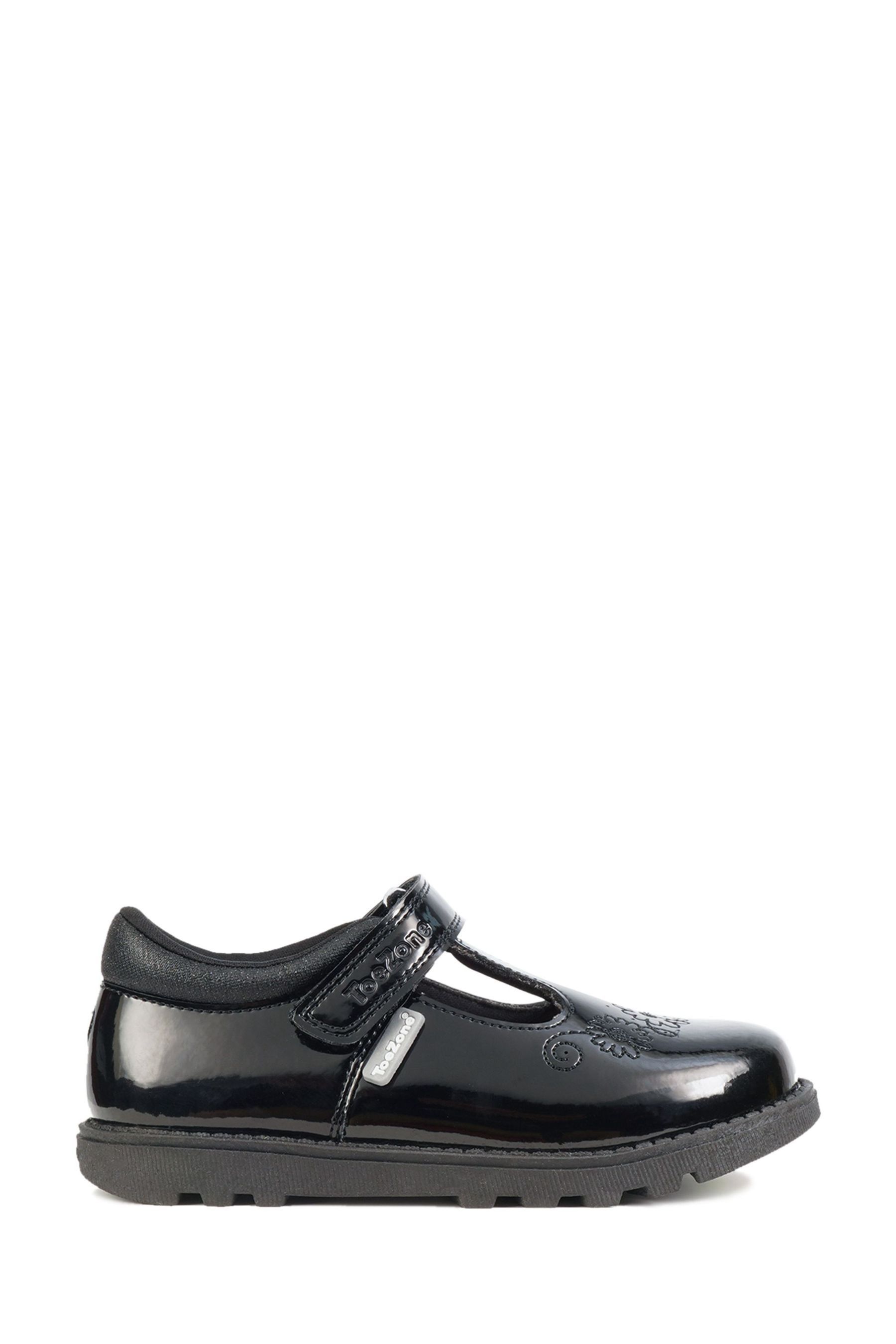 Elevate school with ToeZone Laura Girls Unicorn School Shoes