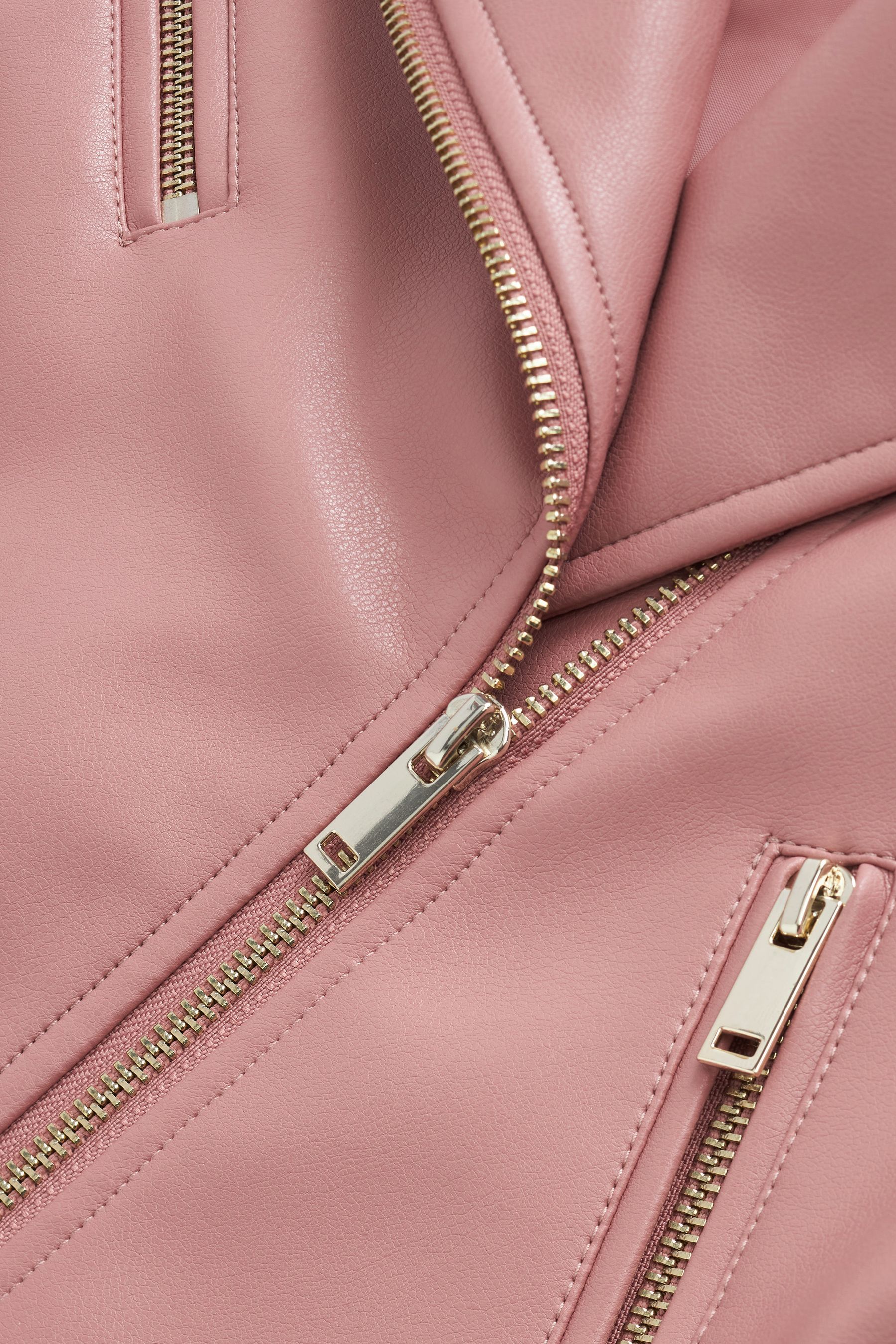 Ted baker dusty pink leather jacket hot sale