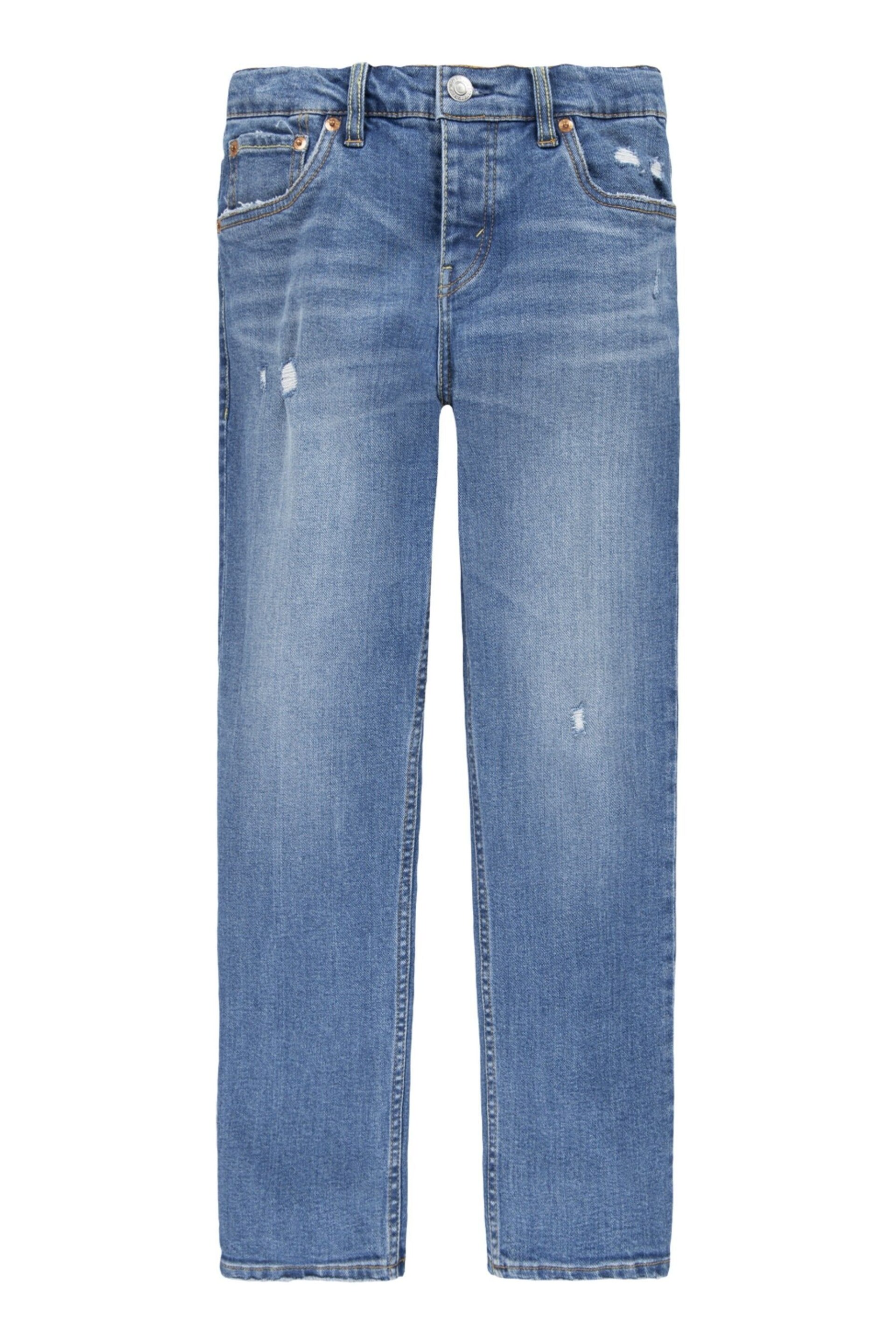 Levi's® Blue Classic 501® Denim Jeans - Image 4 of 6