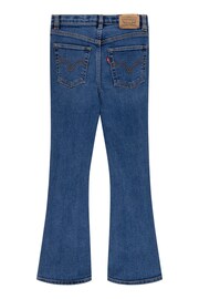 Levi's® Dark Blue 726™ High Rise Flare Denim Jeans - Image 2 of 3