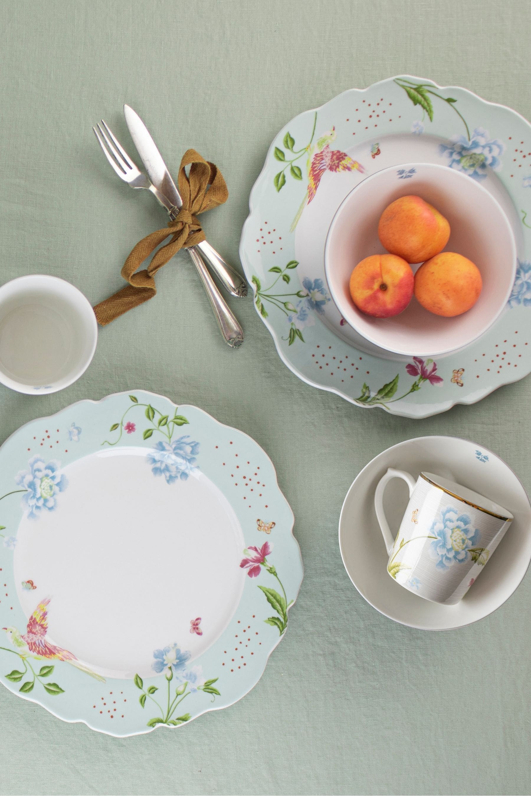 Buy Laura Ashley 12 Piece Blue Heritage Collectables Dinner Set from Next Ireland
