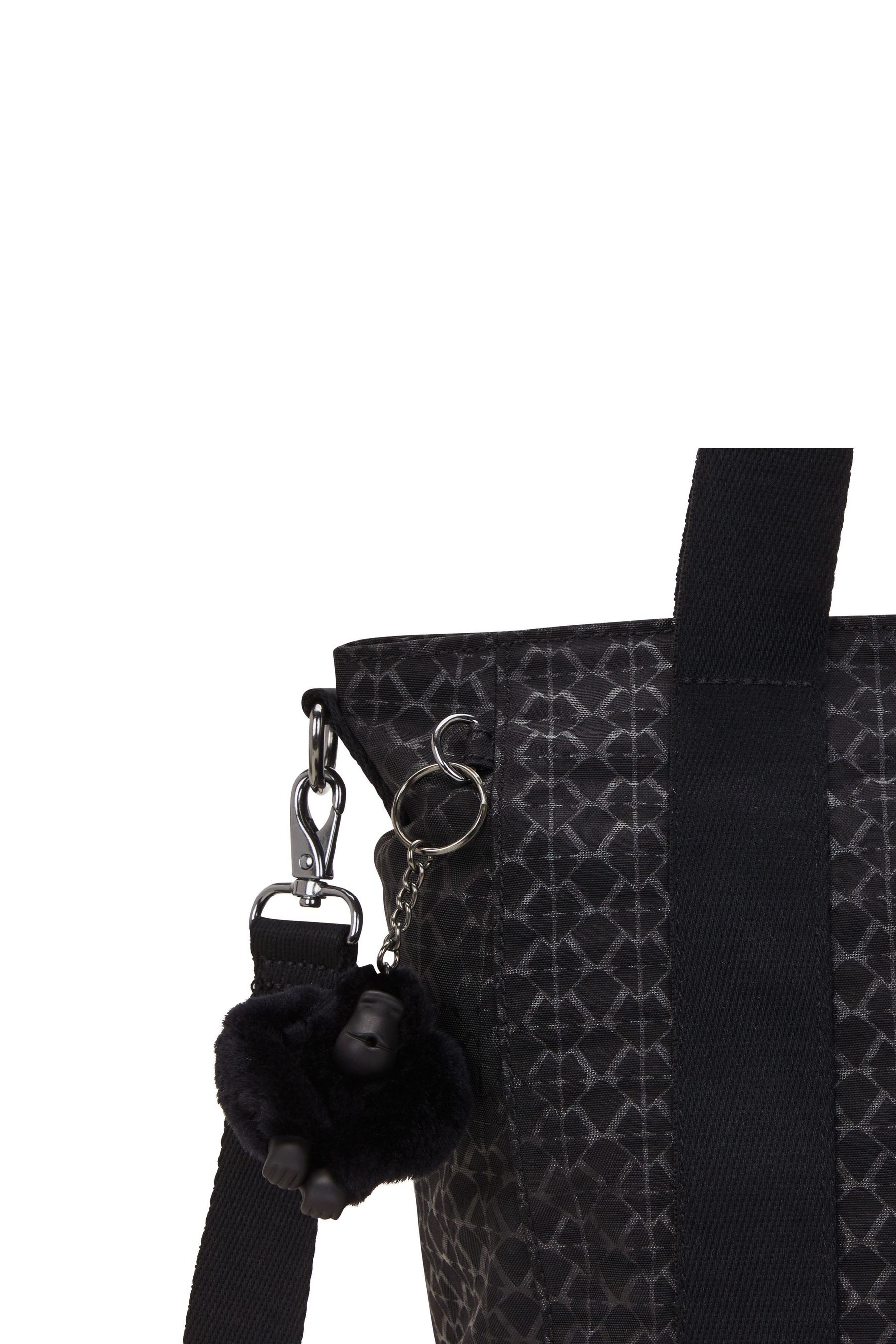 Buy Kipling Asseni S Signature Black Emboss Tote Bag from the Next UK online shop