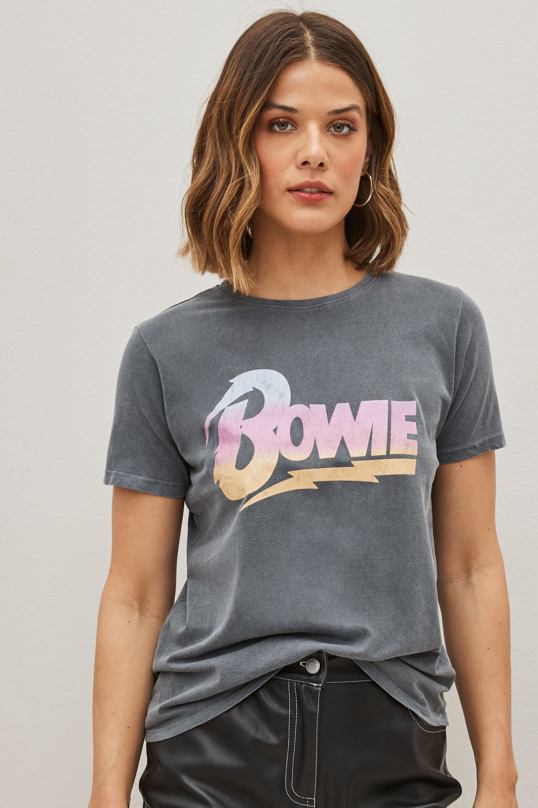 David bowie t shirt womens outlet