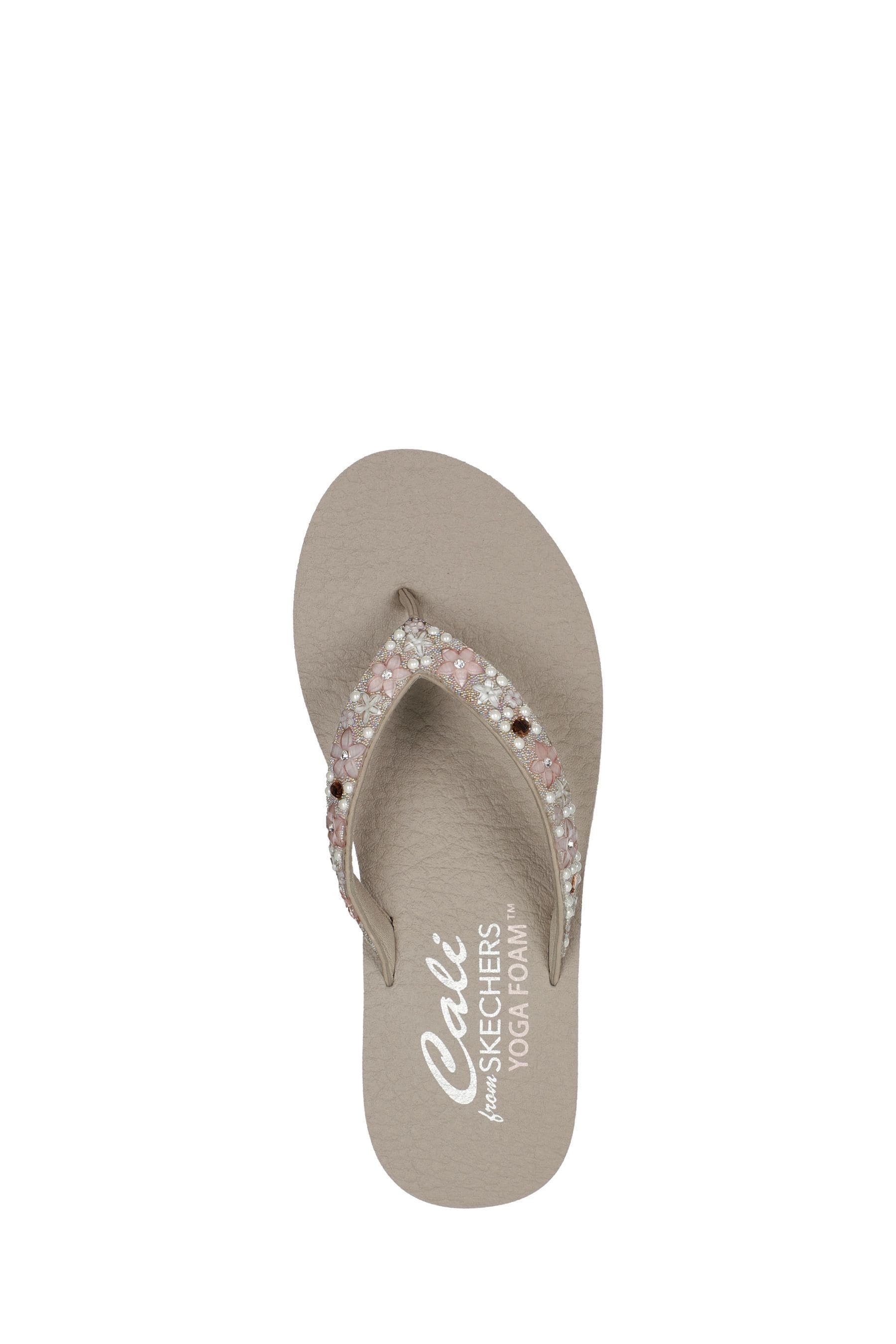 Buy Skechers Natural Womens Meditation Dancing Daisy Sandals from Next USA