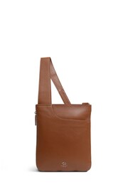 Radley London Medium Pockets Zip Around Cross-Body Brown Bag - Image 1 of 5