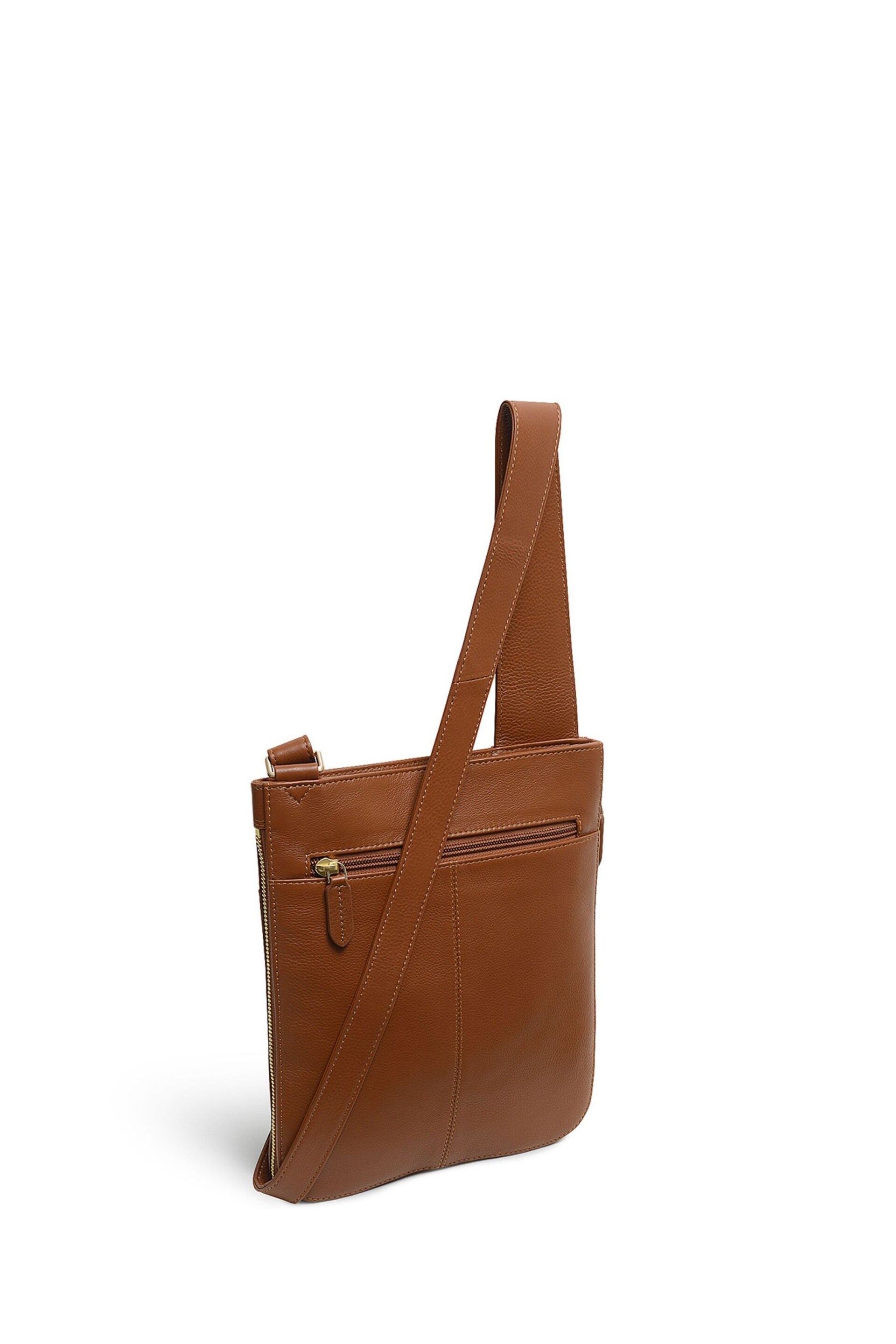 Radley London Medium Pockets Zip Around Cross-Body Brown Bag - Image 2 of 5