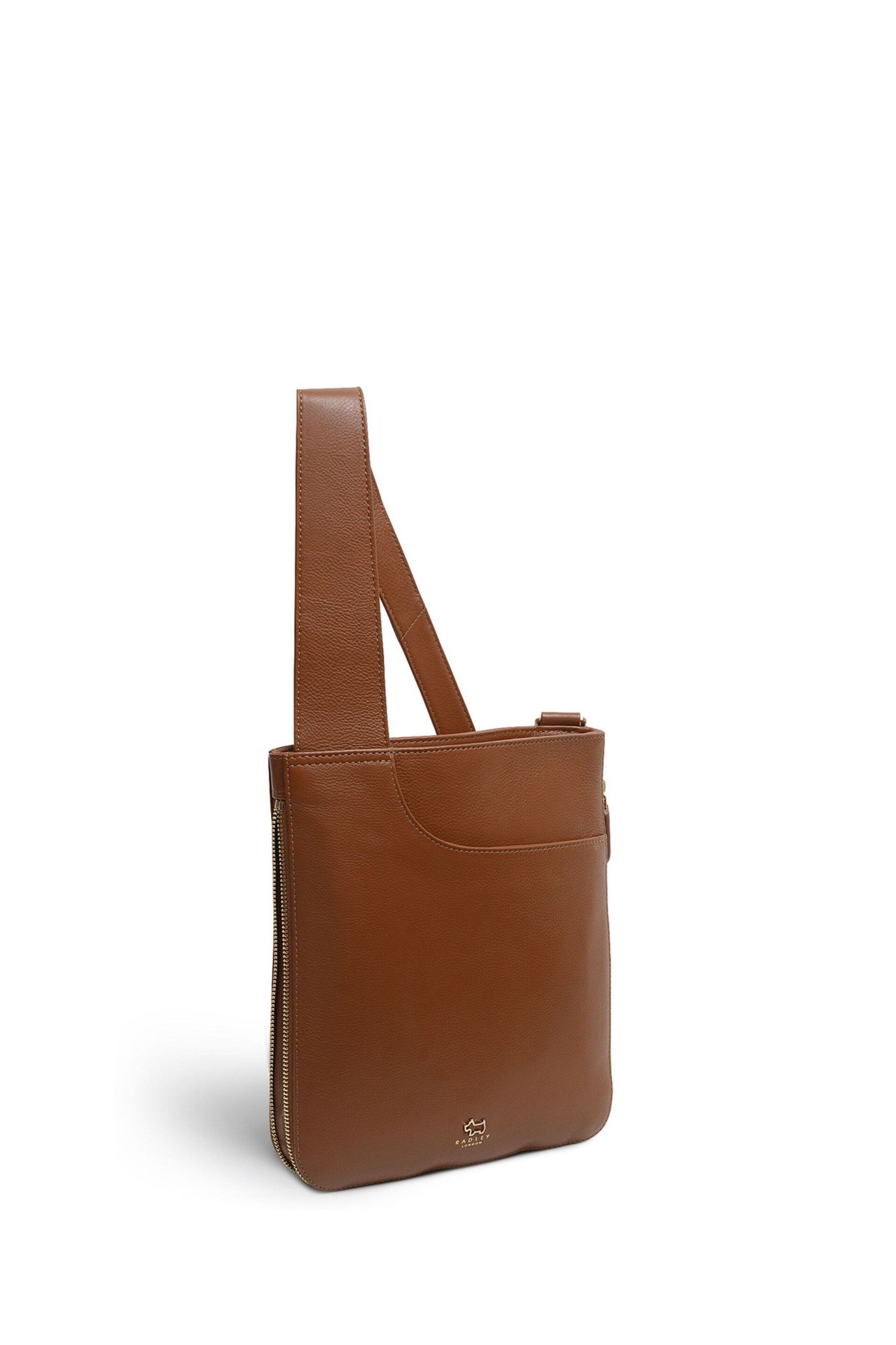 Radley London Medium Pockets Zip Around Cross-Body Brown Bag - Image 3 of 5