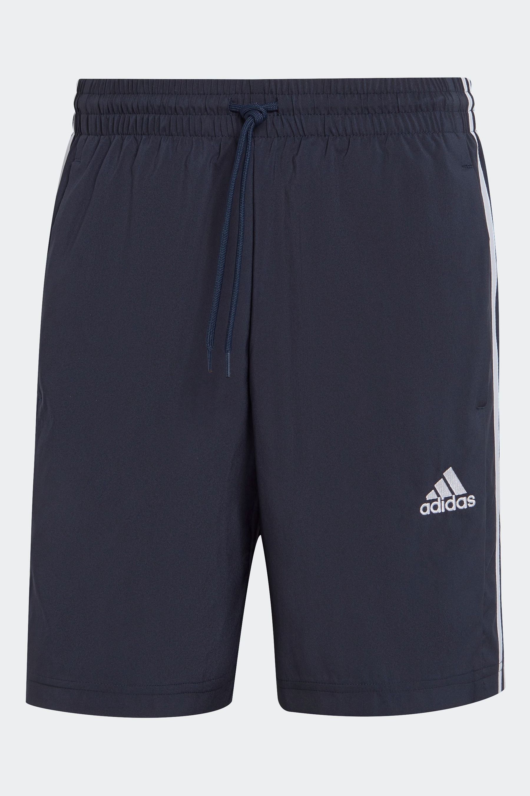 Navy adidas shorts shop