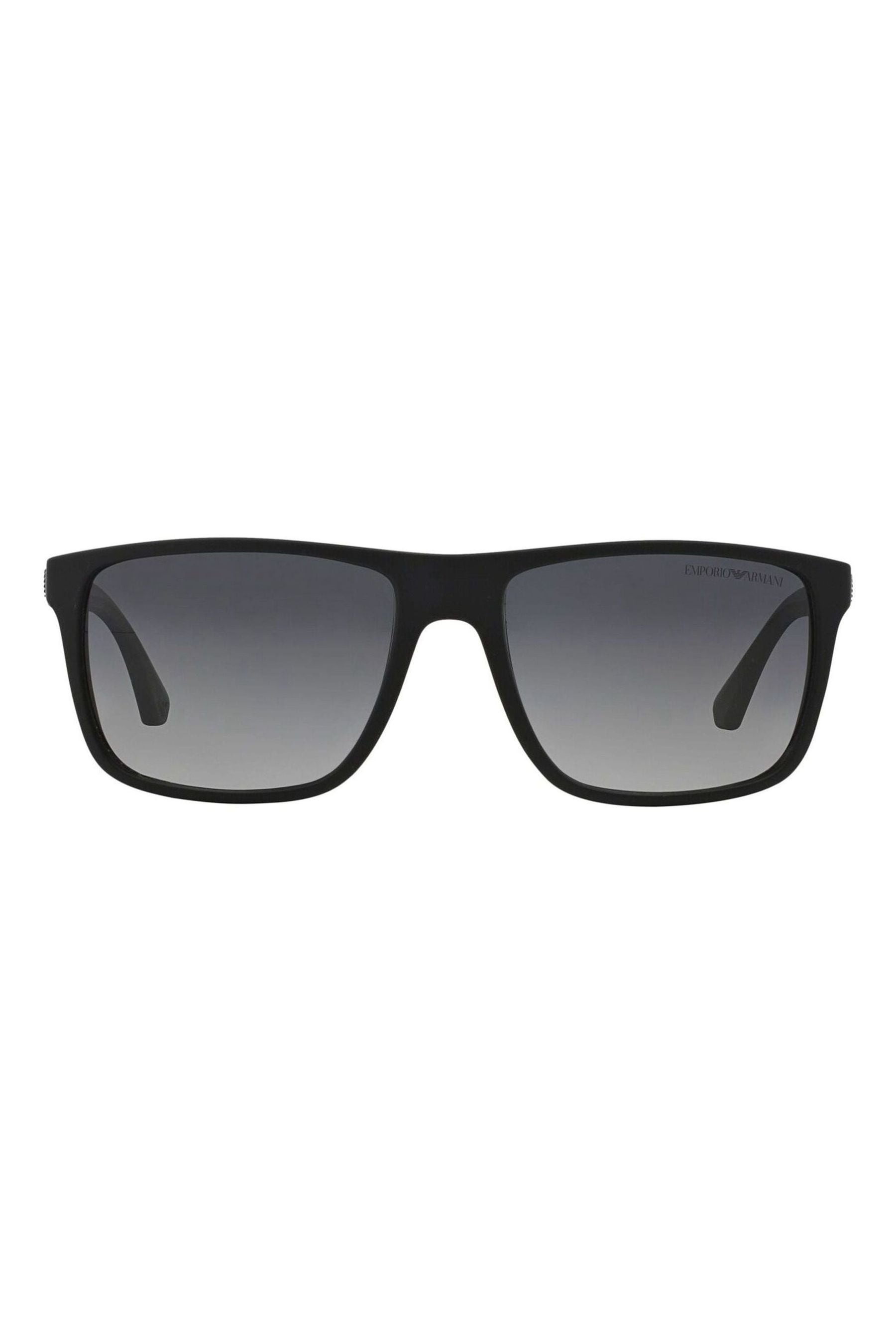 Buy Emporio Armani Black Polarised Lens Sunglasses from Next Austria