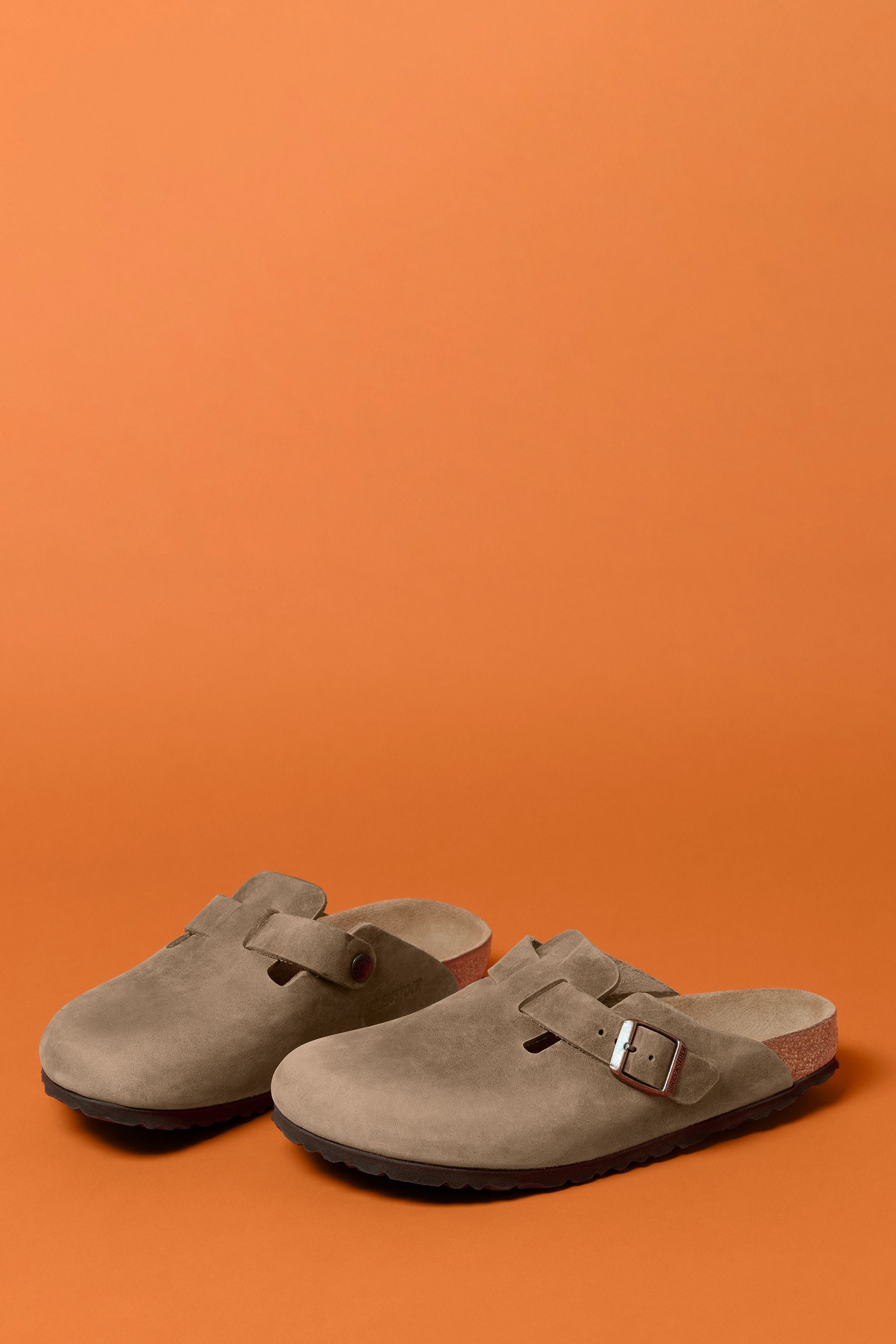Buy Birkenstock Tabacco Brown Boston Oil Leather Clogs from the Next UK online shop