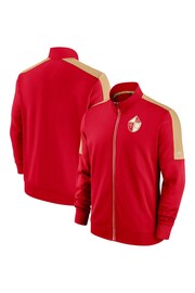 Nike Red NFL Fanatics San Francisco 49ers Track Jacket - Image 1 of 3