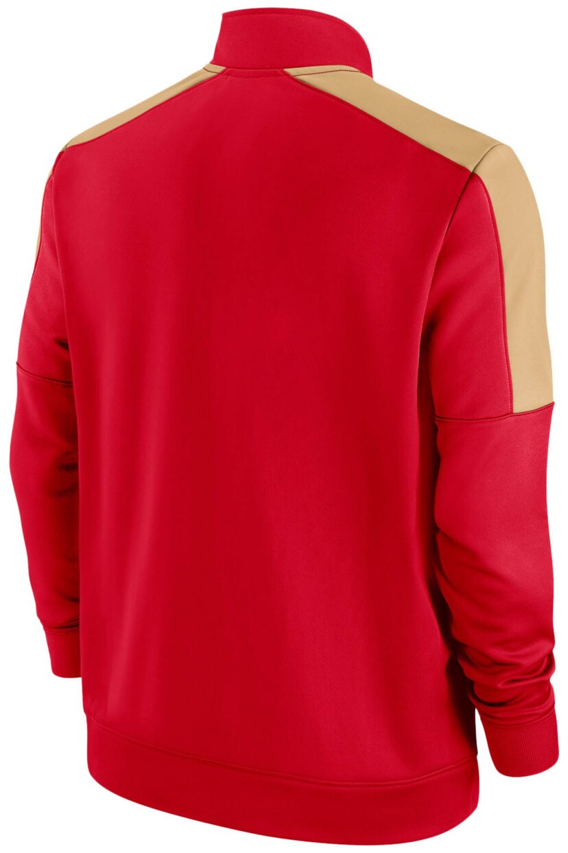 Nike Red NFL Fanatics San Francisco 49ers Track Jacket - Image 3 of 3