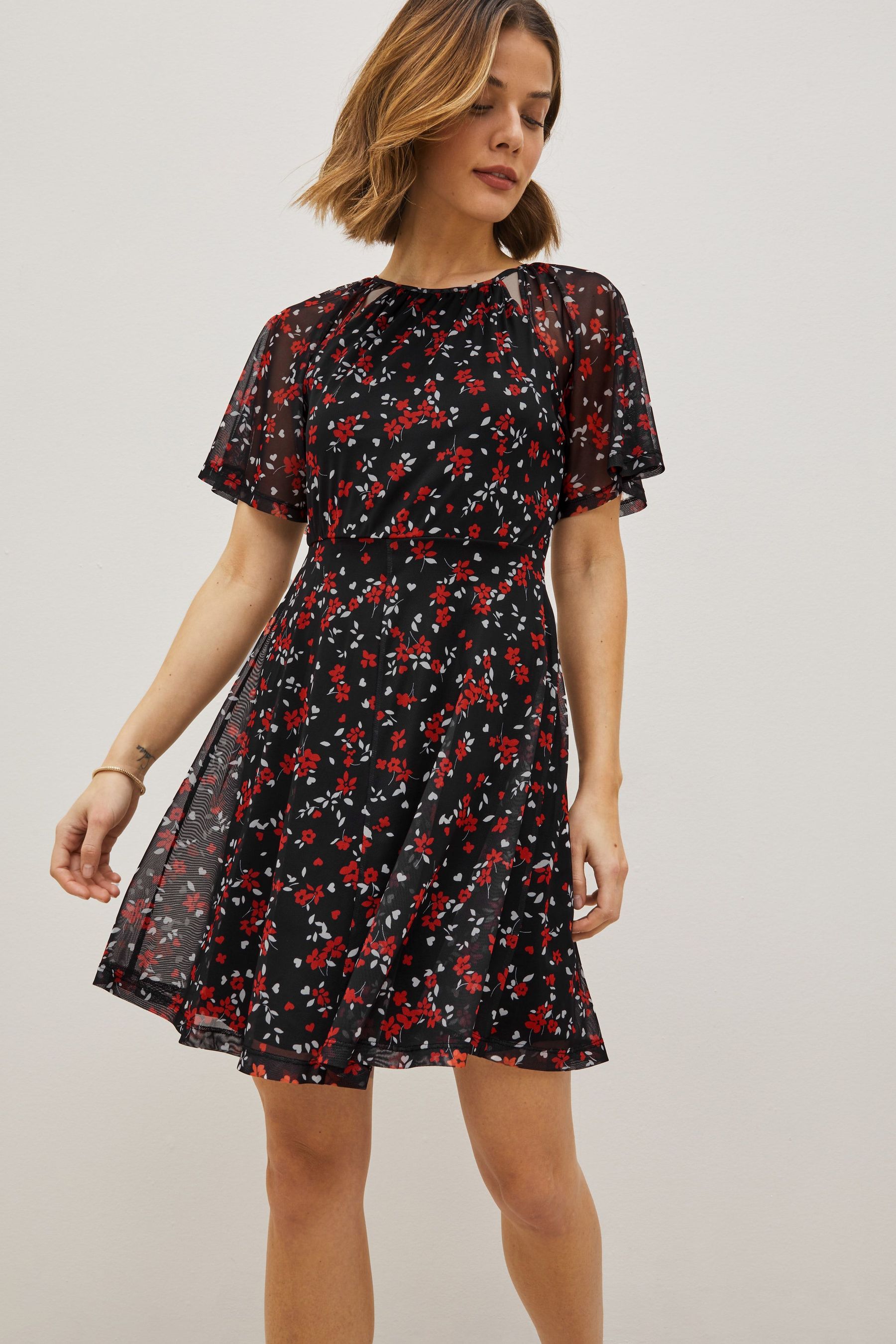 Next heart dress clearance