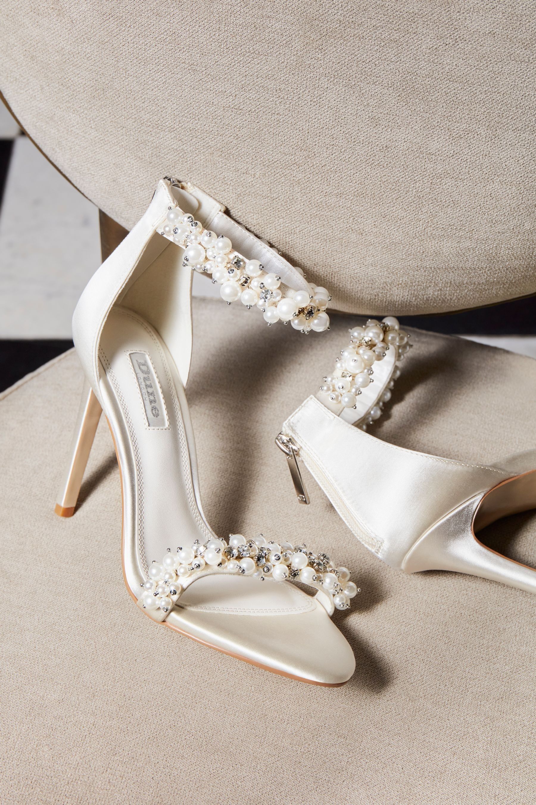 Dune wedding sandals deals