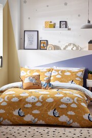 Peter Rabbit™ Ochre Yellow Sleepy Head Timeless Printed Duvet Cover and Pillowcase Set - Image 3 of 6