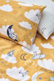 Peter Rabbit™ Ochre Yellow Sleepy Head Timeless Printed Duvet Cover and Pillowcase Set - Image 6 of 6