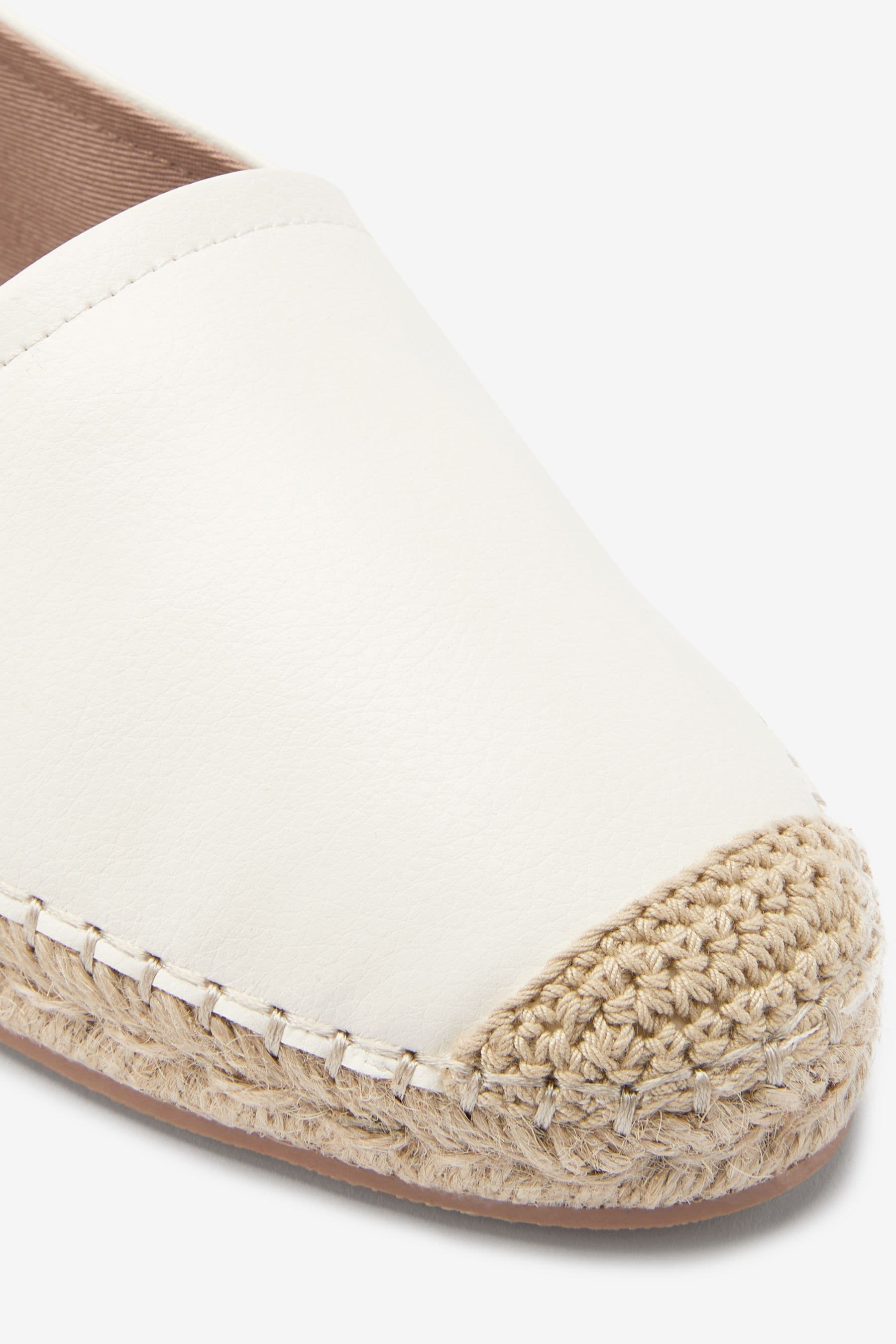 Womens white flat espadrilles 2025