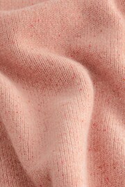 Blush Pink Premium 100% Wool Neppy Jumper - Image 6 of 6