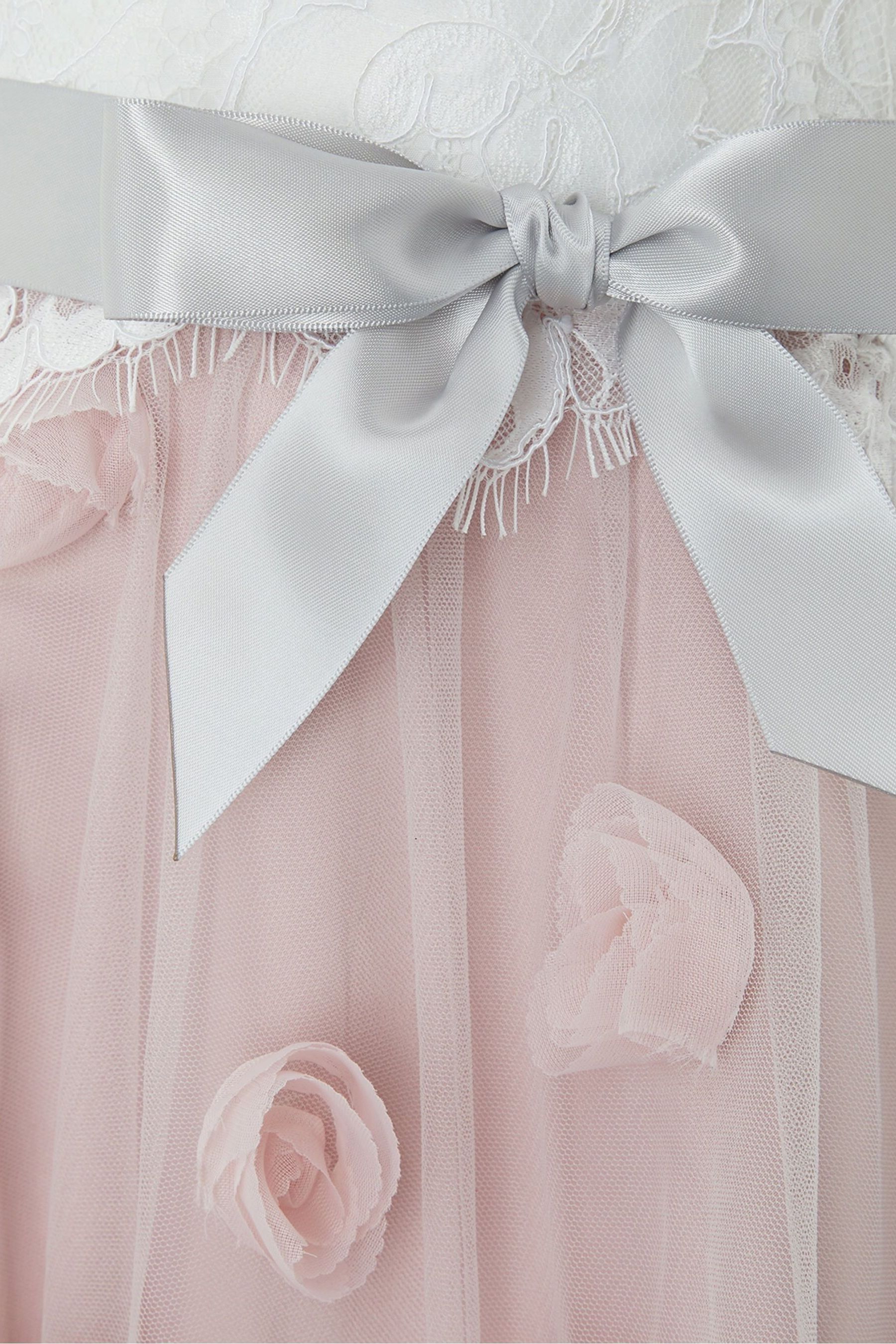 Monsoon pink ianthe dress hot sale
