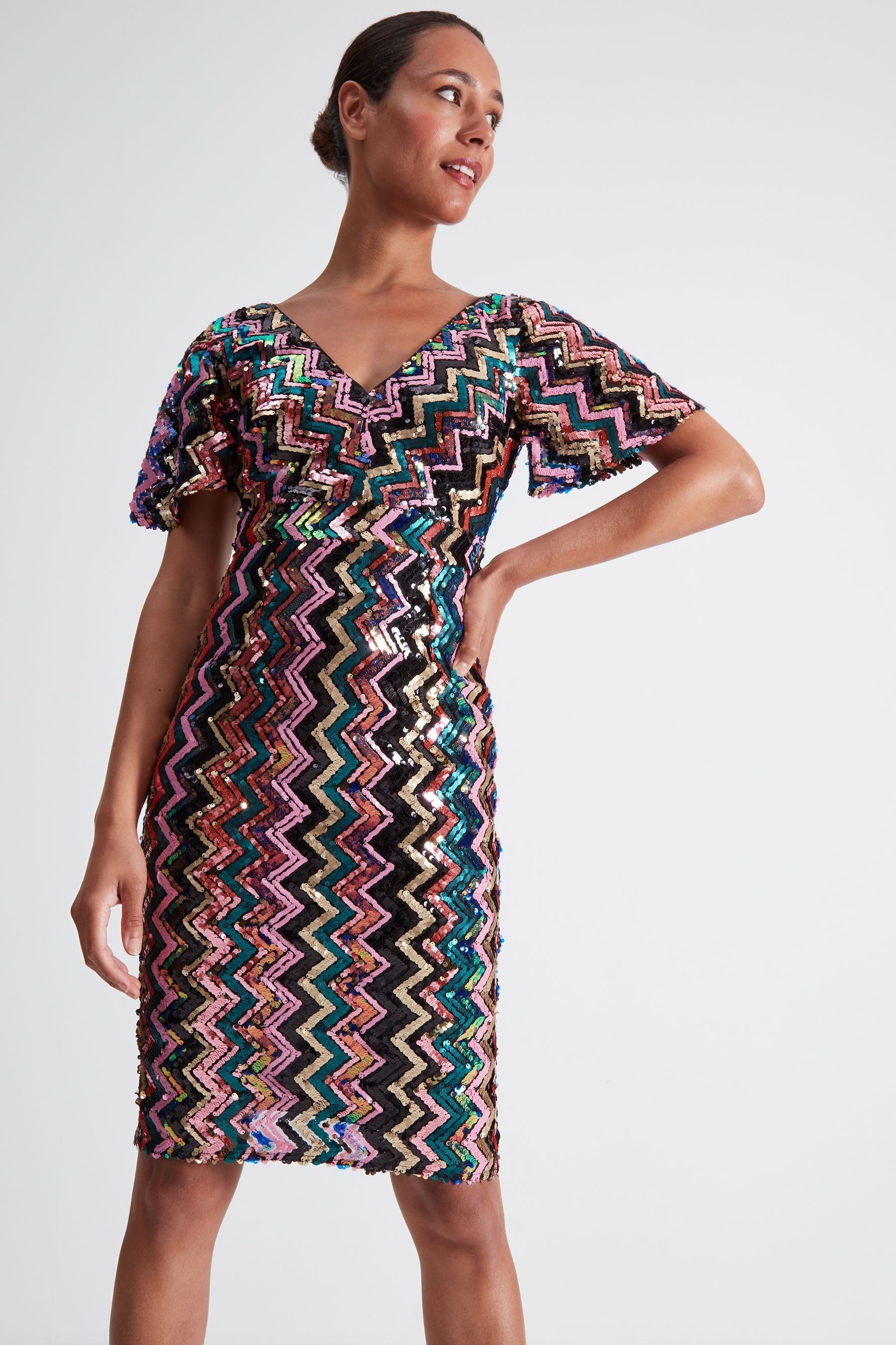 Glamorous studio midi dress best sale