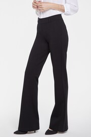 NYDJ Black Pull On Flare Leg Ponte Jersey Trousers - Image 3 of 5