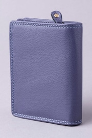 Lakeland Leather Purple Small Leather Tab Purse - Image 2 of 5