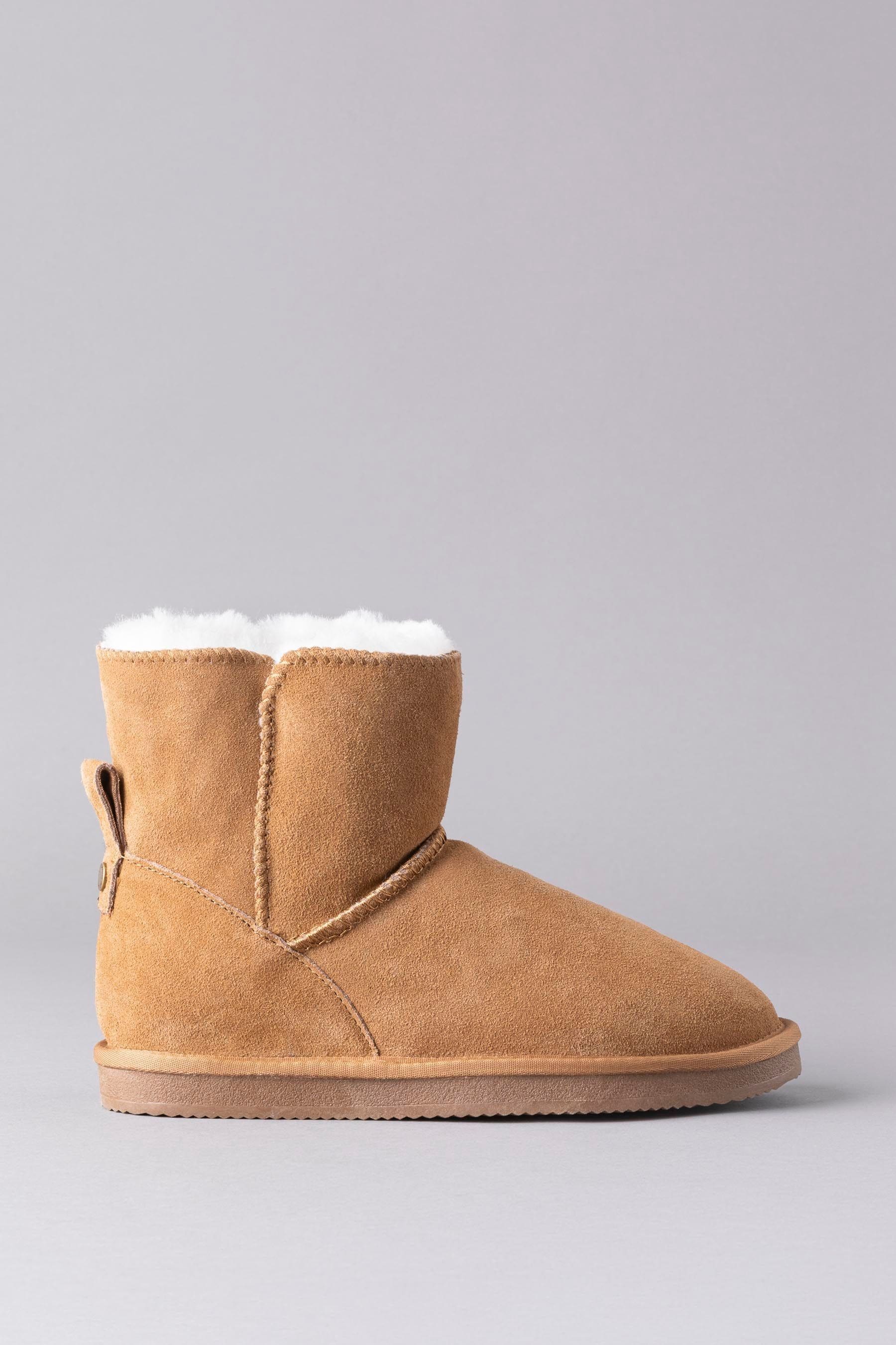 Buy Lakeland Leather Tan Brown Ladies Sheepskin Boots Slippers from Next Australia