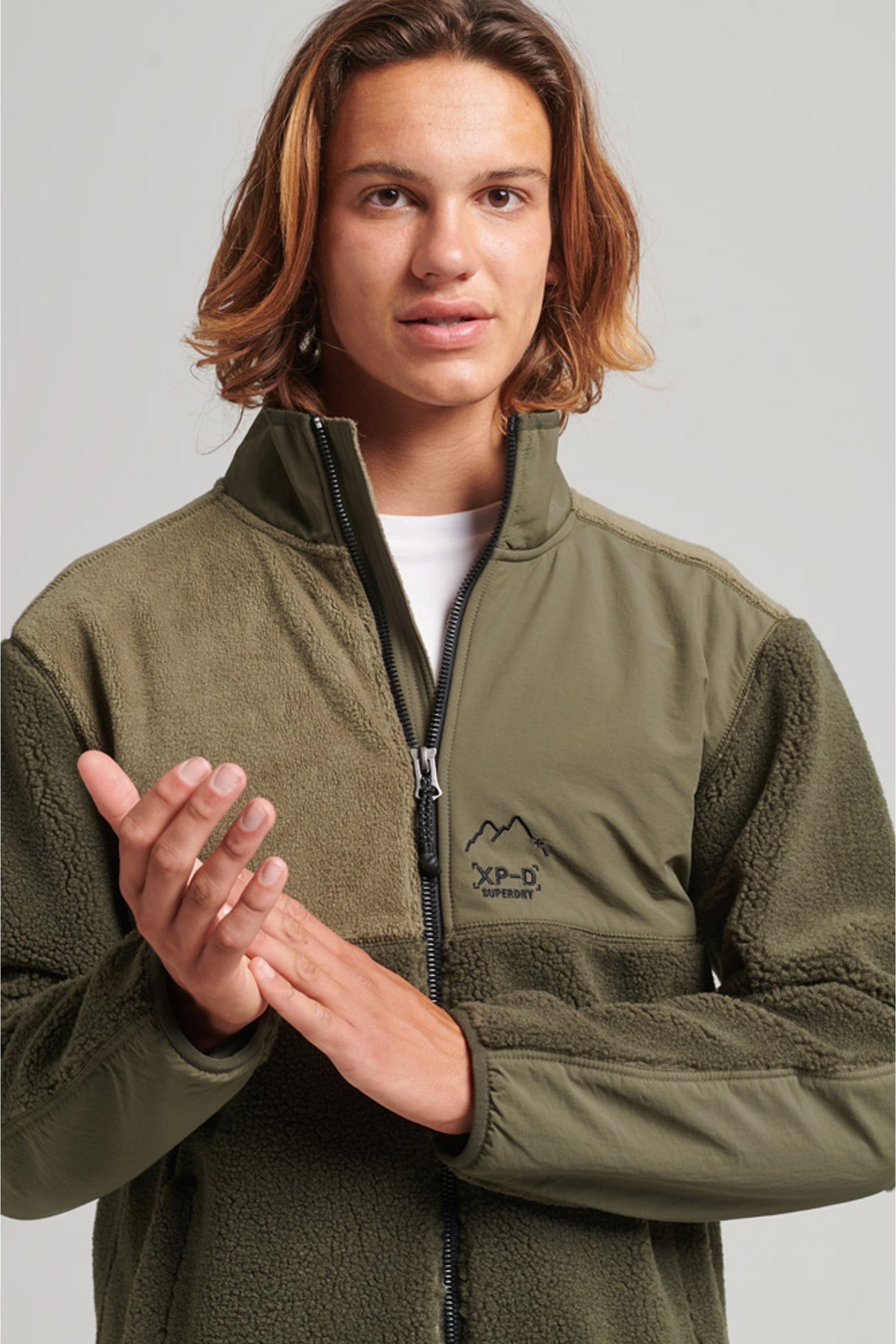 Superdry borg jacket on sale