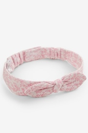 JoJo Maman Bébé Pink 2-Pack Pretty Headbands - Image 2 of 5