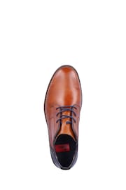 Rieker Mens Brown Short Lace-Up Boots - Image 5 of 10