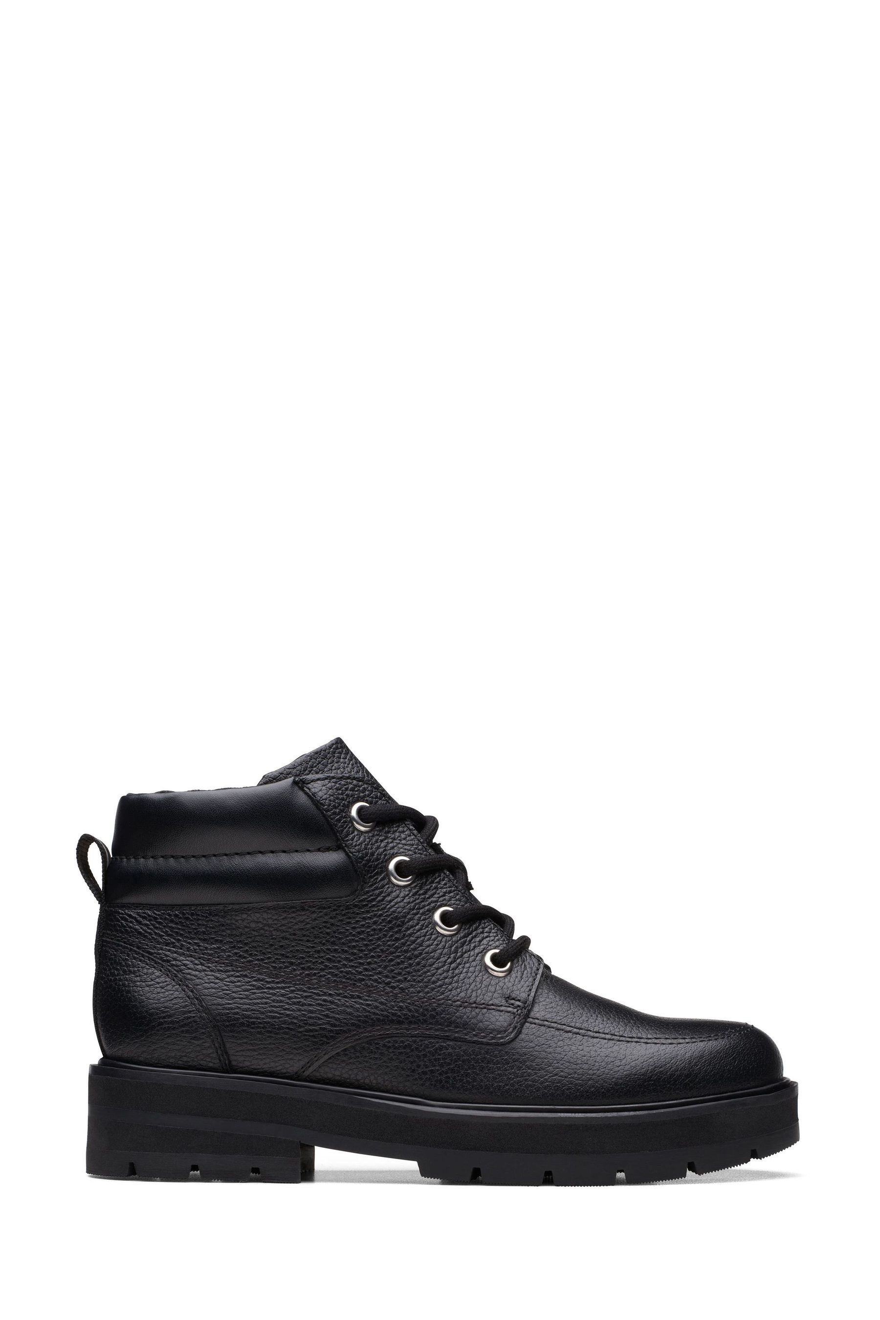 Buy Clarks Black Multi Fit Leather Prague Zip Boots from Next Luxembourg