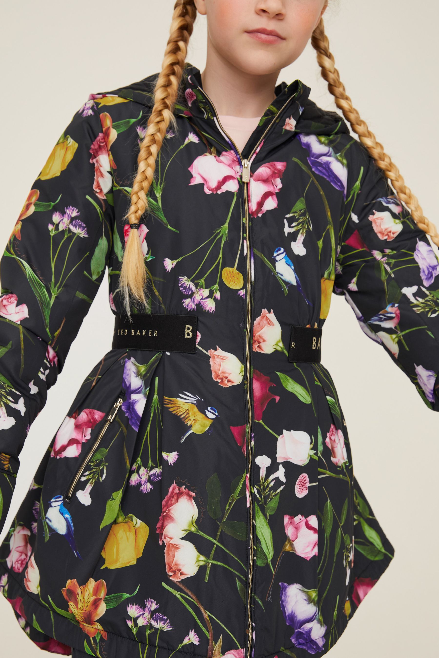 Ted baker hooded mac clearance