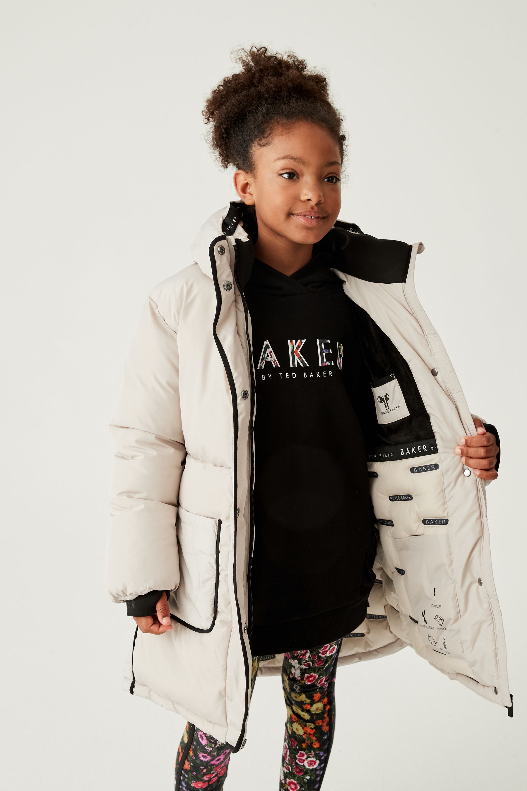 Ted baker cream coat cheap