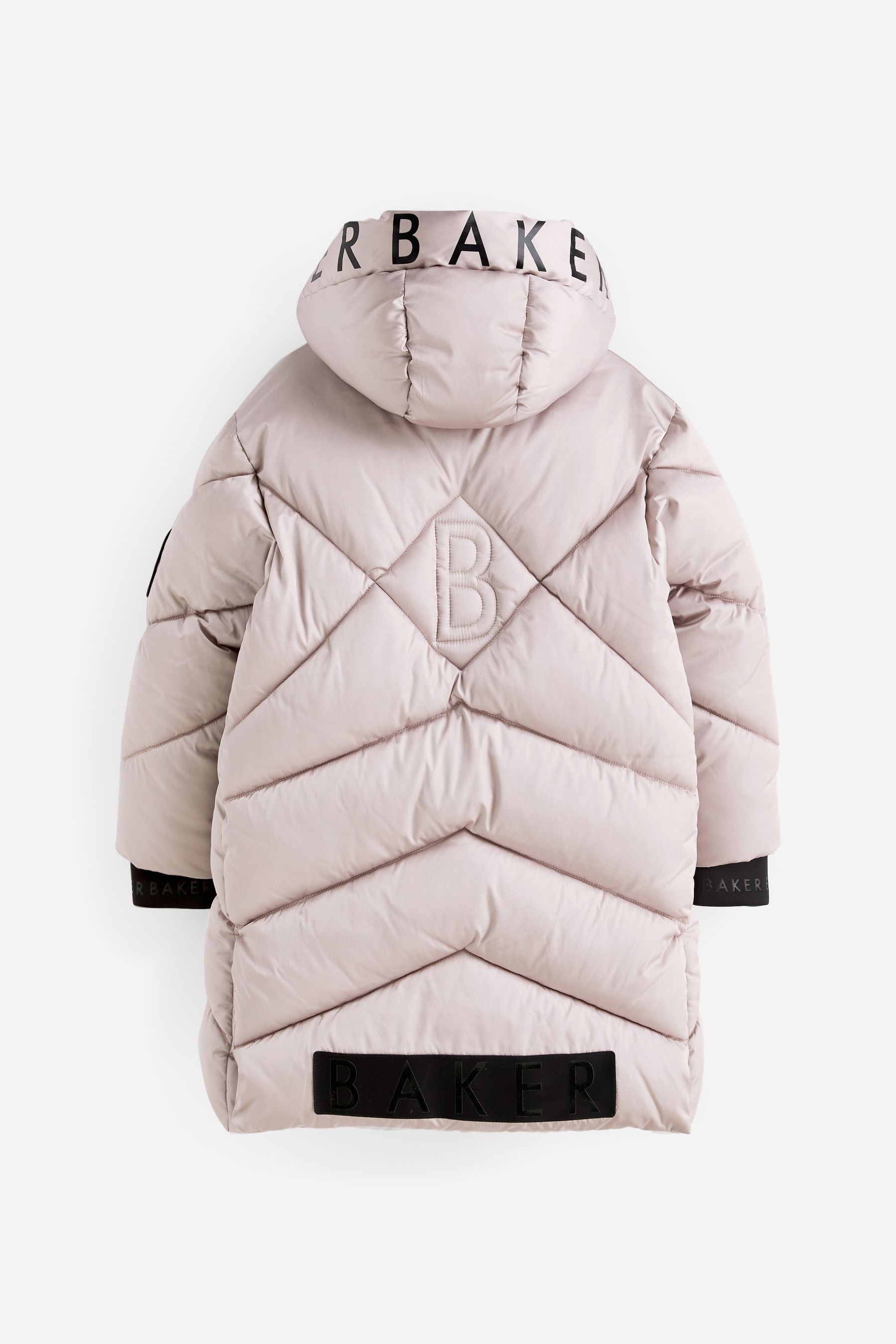 Buy Baker by Ted Baker Shower Resistant Chevron Padded Coat from Next Luxembourg
