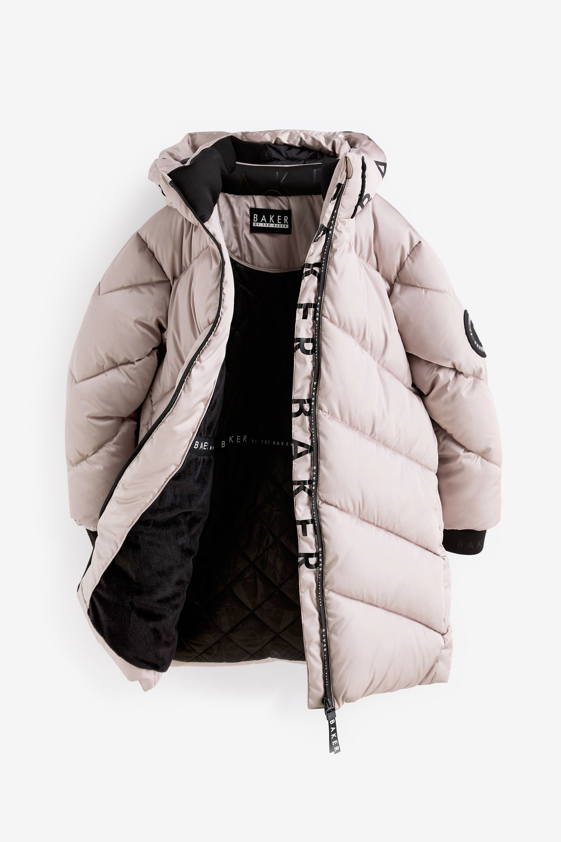 Buy Baker by Ted Baker Shower Resistant Chevron Padded Coat from Next Luxembourg