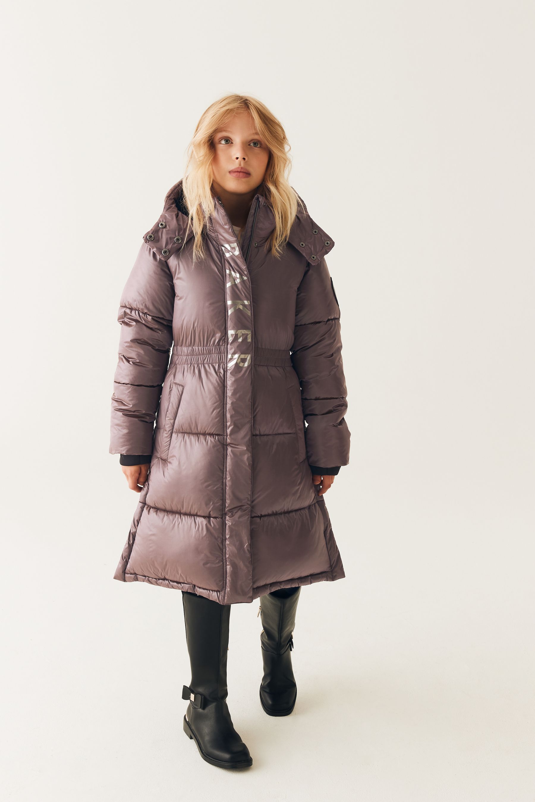 Buy Baker by Ted Baker Shower Resistant Longline Padded Coat from Next Luxembourg