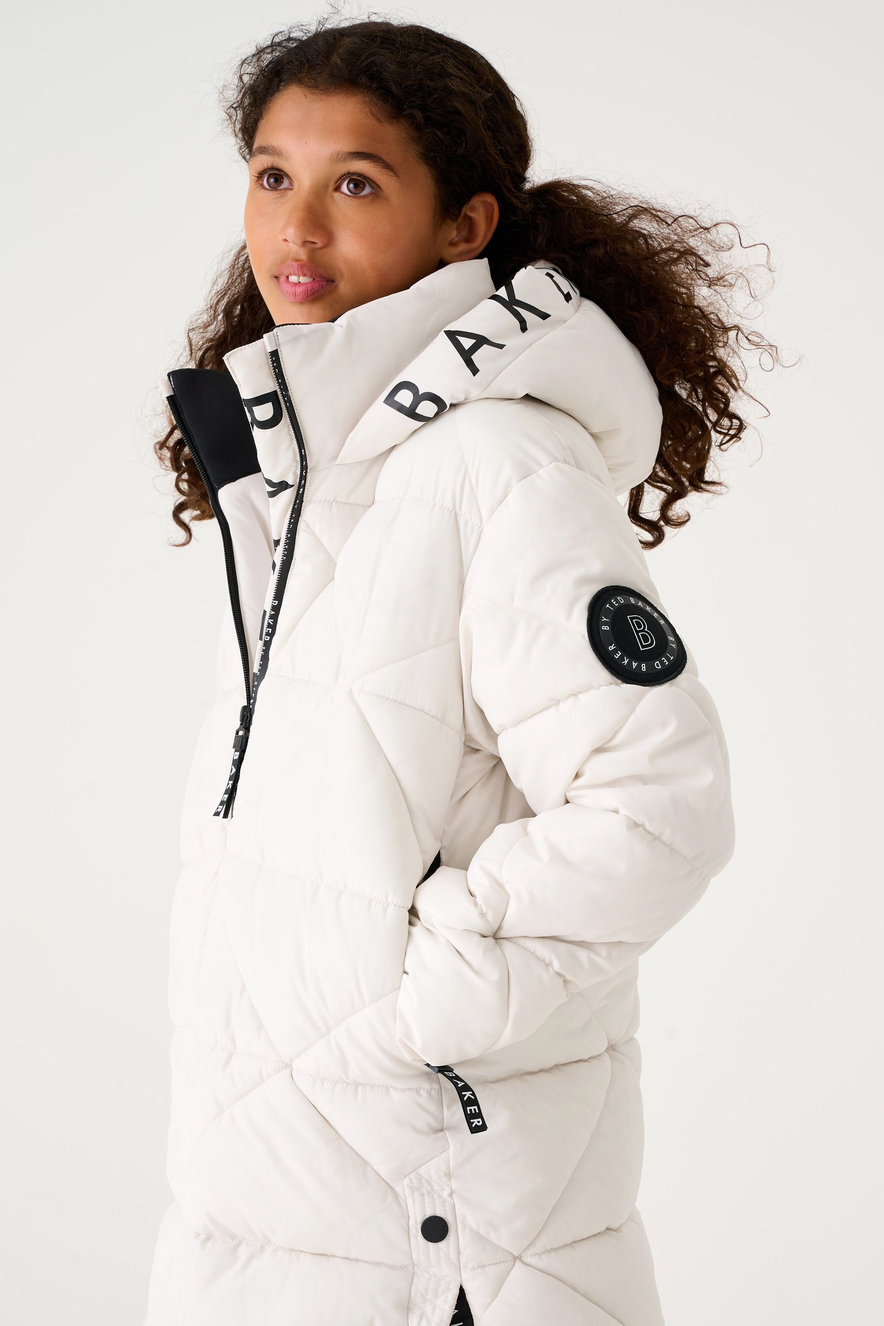 Ted baker quilted down jacket online