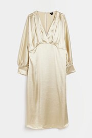 River Island Petite Cream Batwing Midi Dress - Image 1 of 2