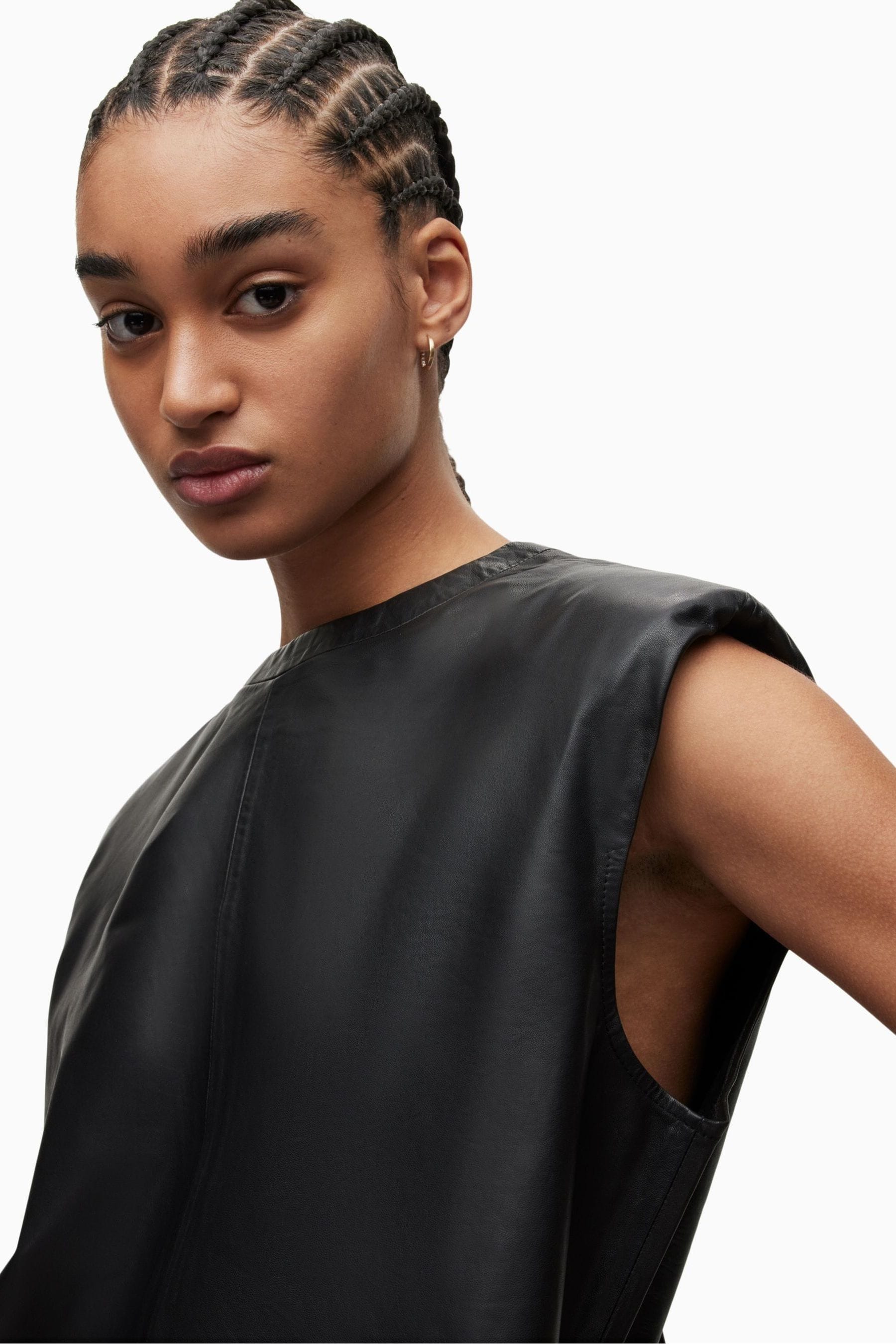 Leather tank dress best sale