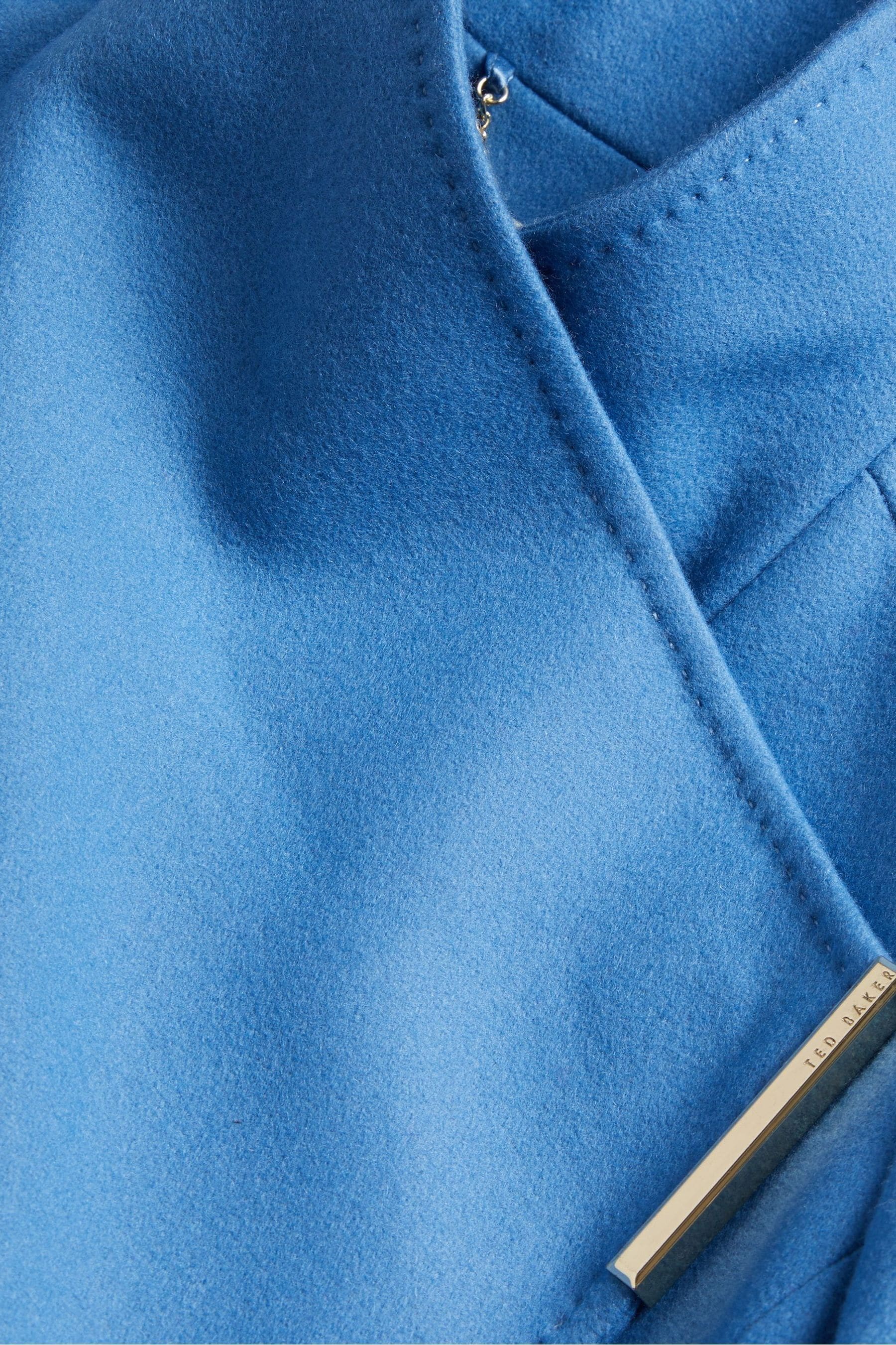 Ted baker sandra coat mid blue store