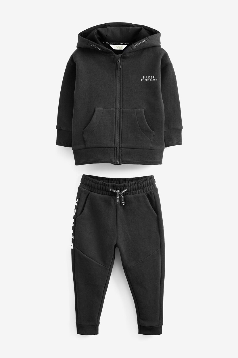 Baker by Ted Baker Zip Through Hoodie and Jogger Set - Image 7 of 11