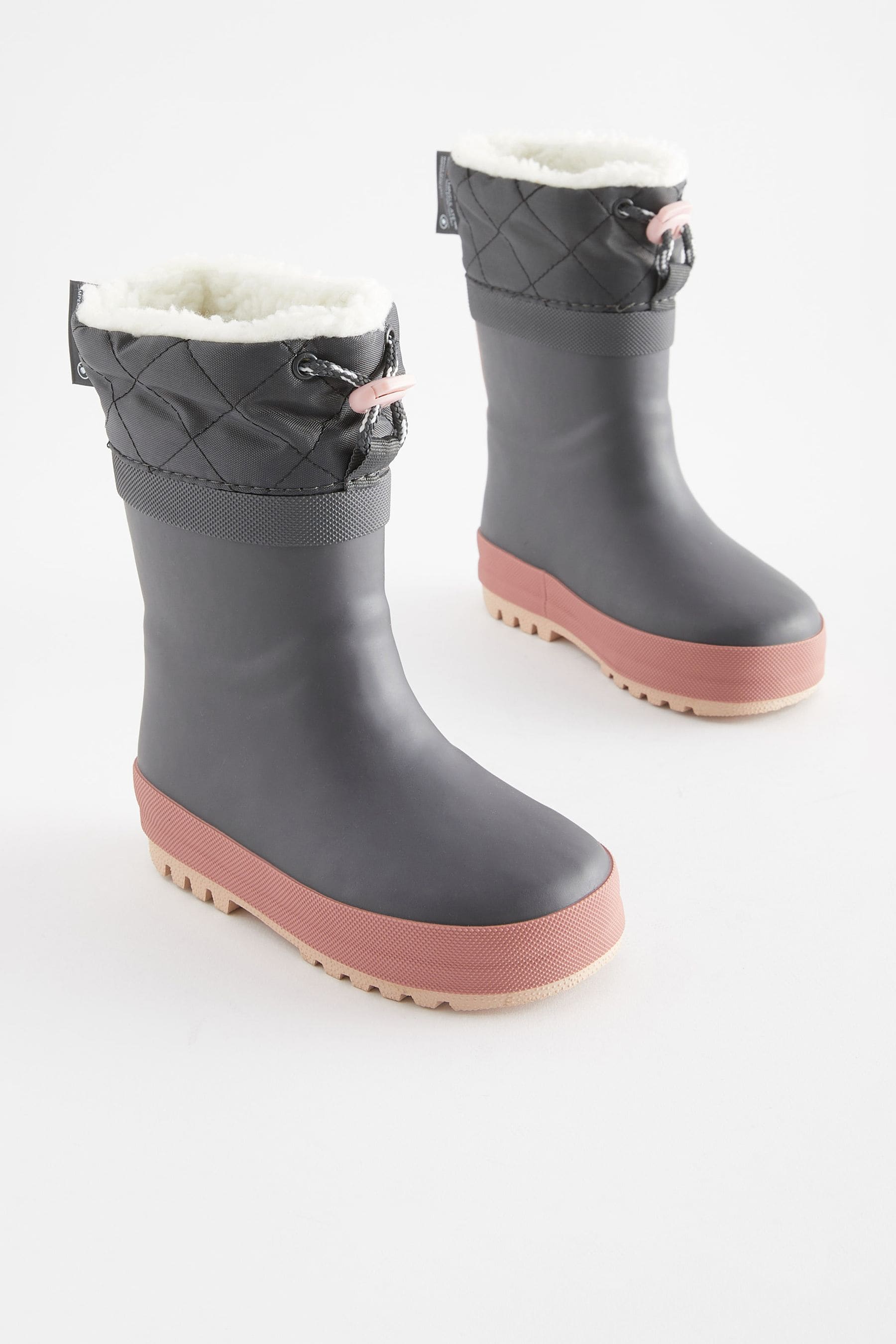 Grey wellies top